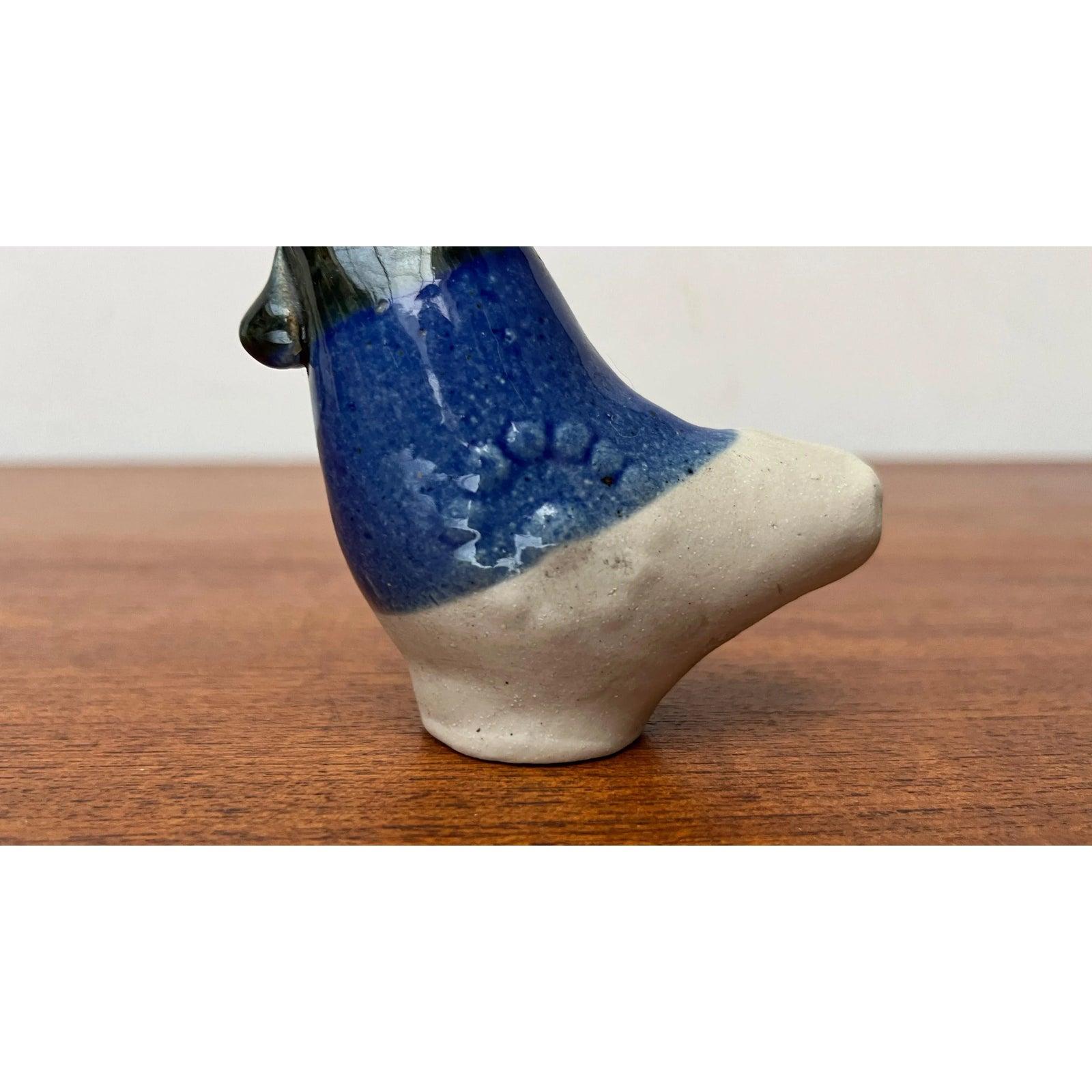 Ceramica Flauto di pollo in ceramica finlandese di metà secolo di Kermansavi Oy, 1960 in vendita