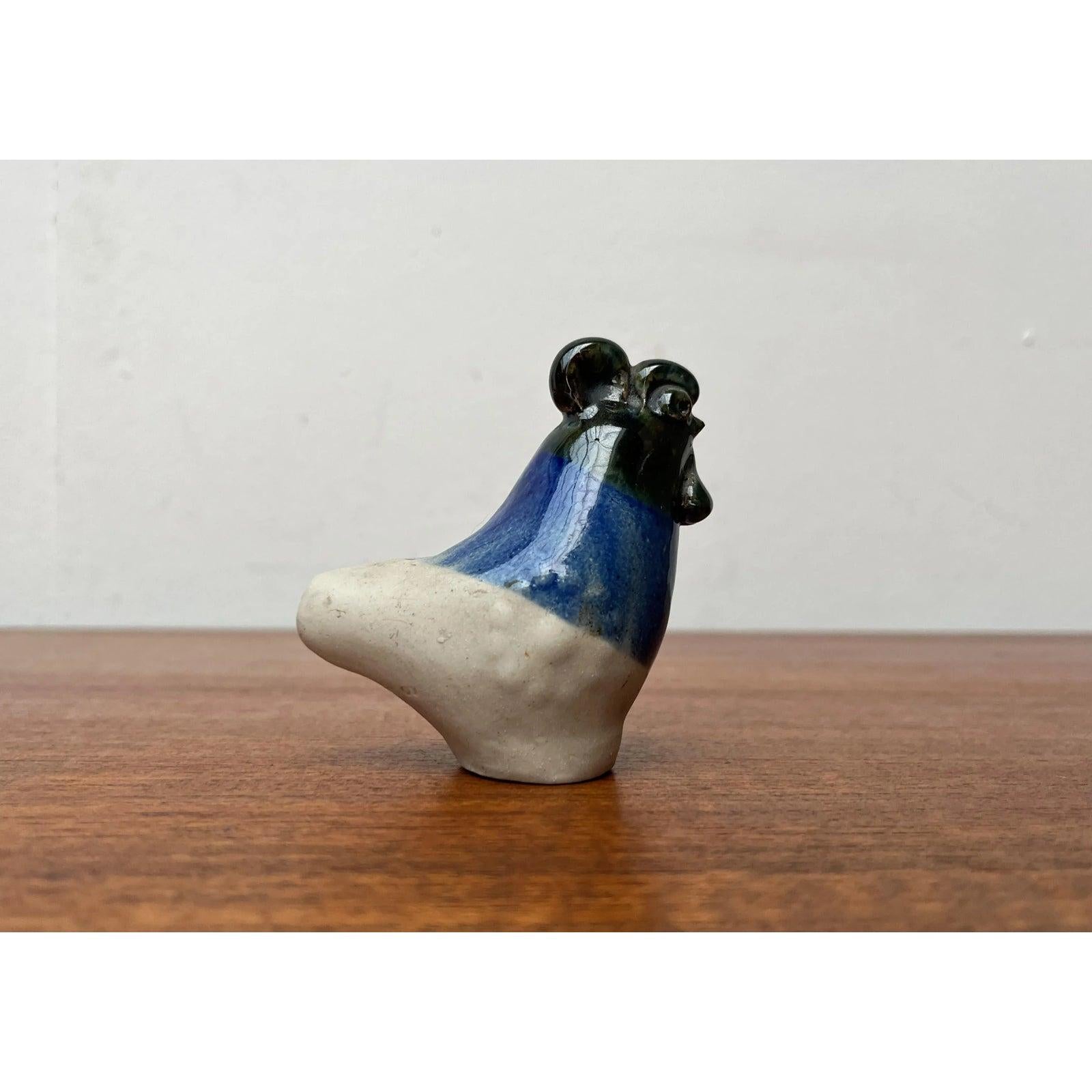 Flauto di pollo in ceramica finlandese di metà secolo di Kermansavi Oy, 1960 in vendita 1