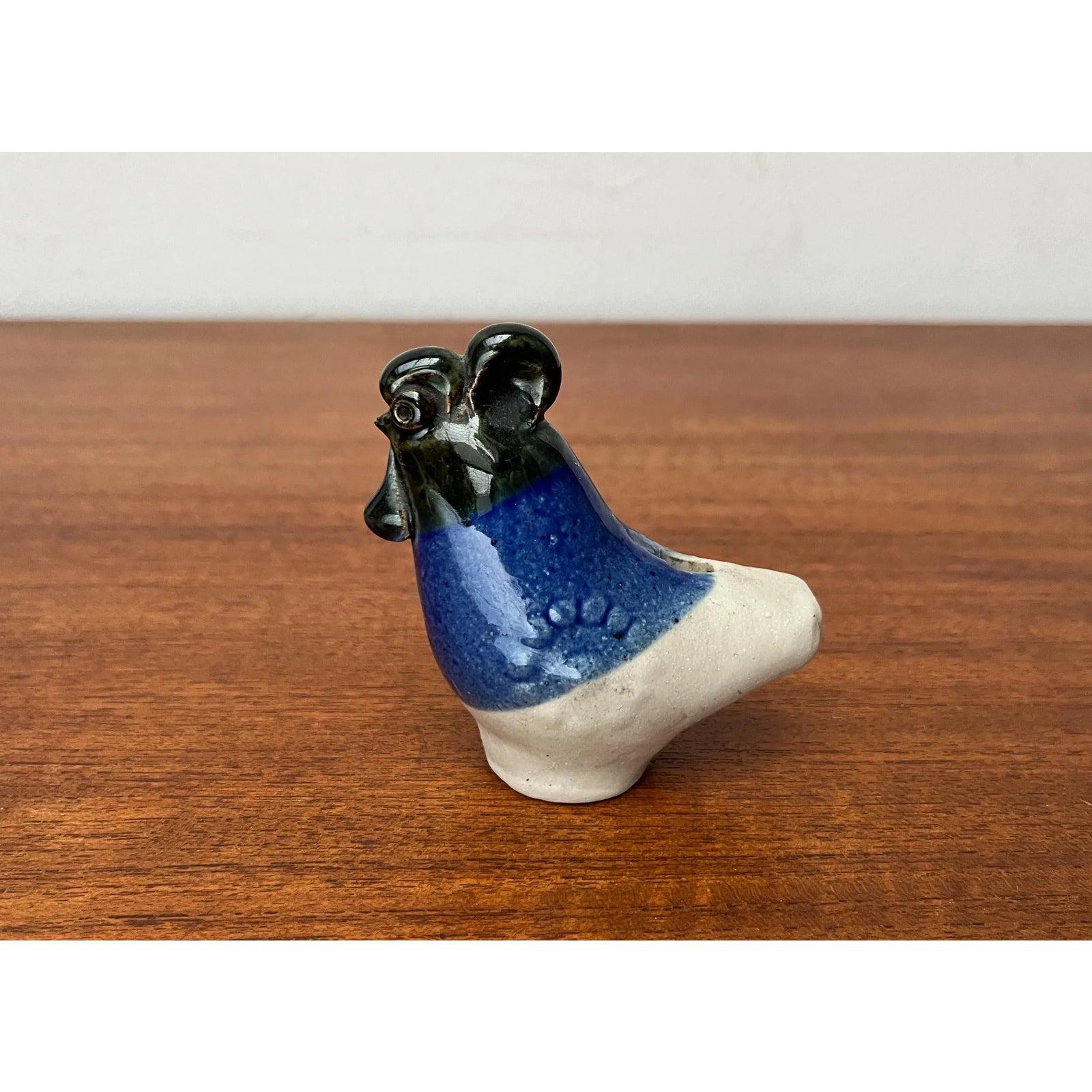 Flauto di pollo in ceramica finlandese di metà secolo di Kermansavi Oy, 1960 in vendita 2