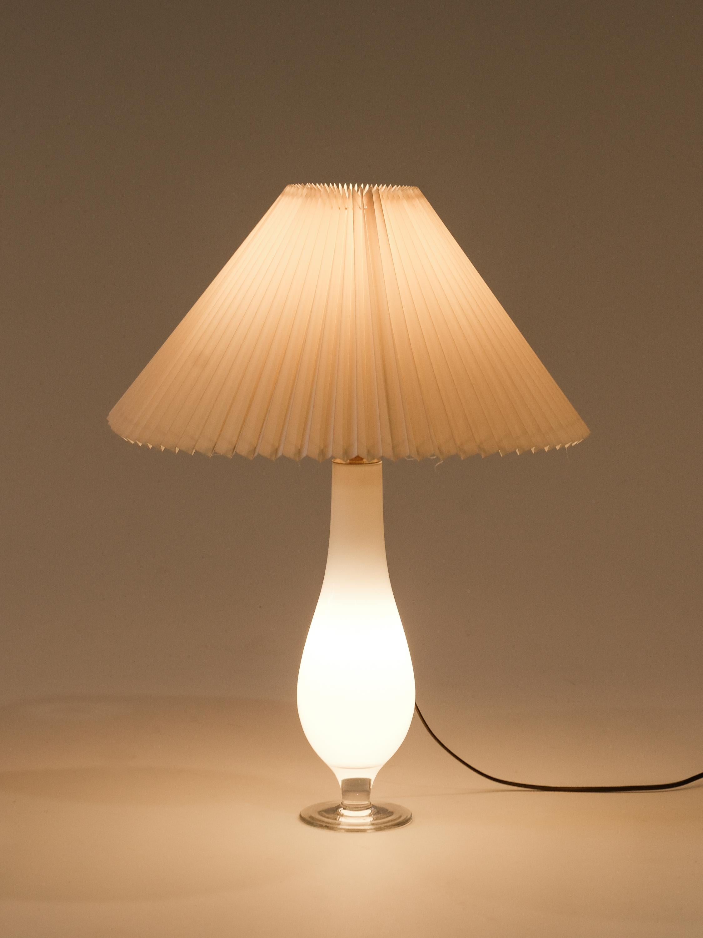 Lampe de table finlandaise en verre du milieu du siècle par Greta Lisa Jäderholm-Snellman en vente 3