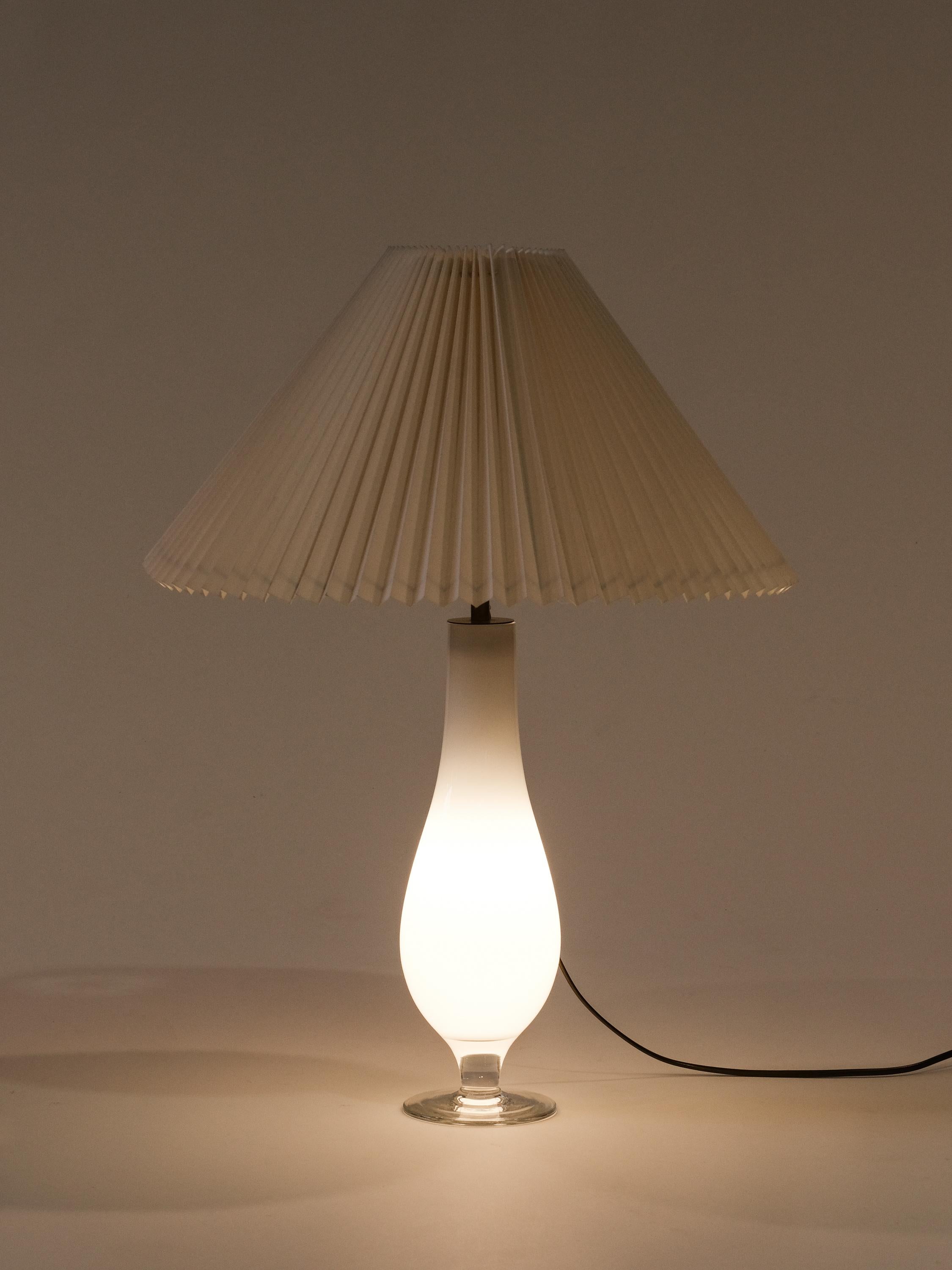 Lampe de table finlandaise en verre du milieu du siècle par Greta Lisa Jäderholm-Snellman en vente 4