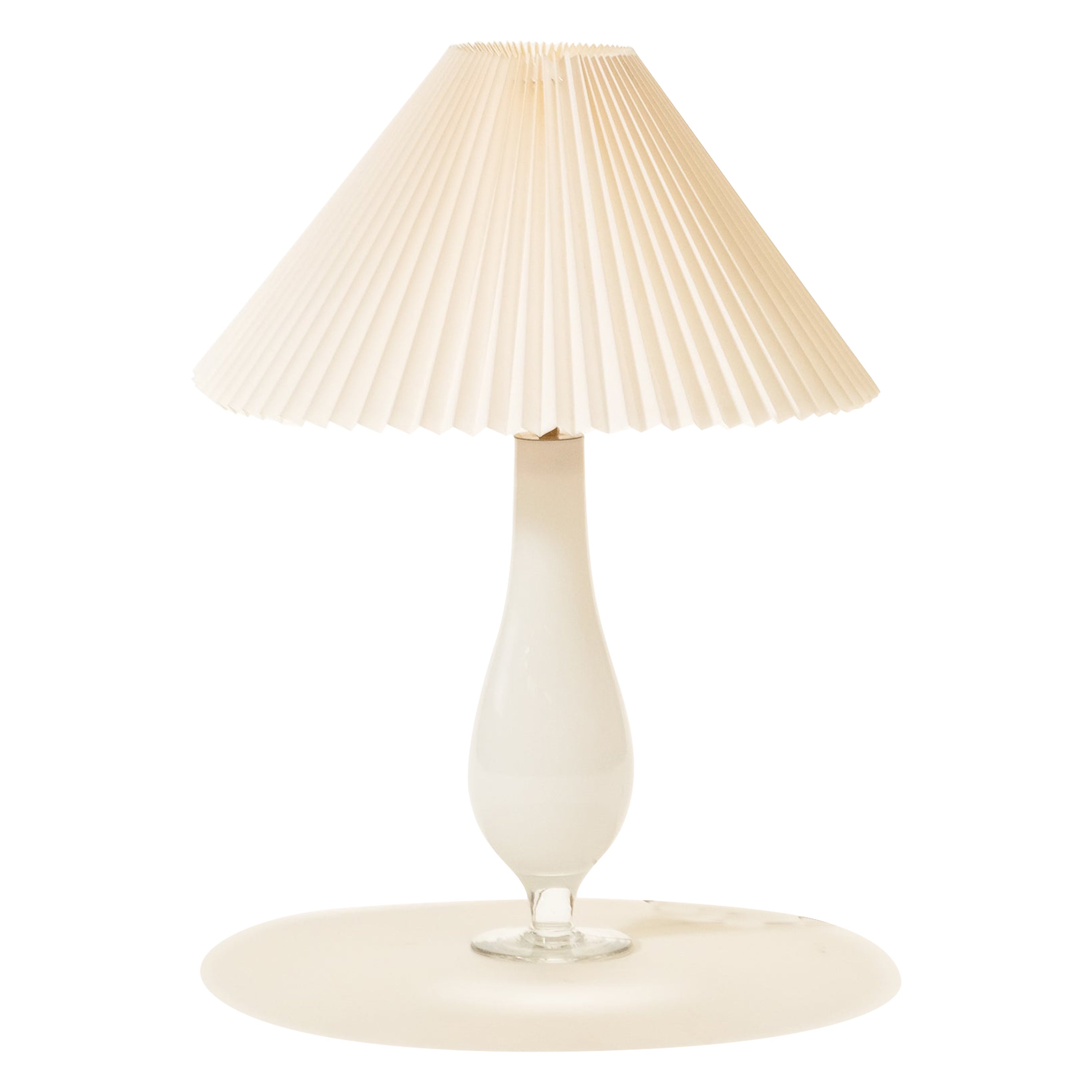 Mid-Century Finnish Glass Table Lamp by Greta Lisa Jäderholm-Snellman