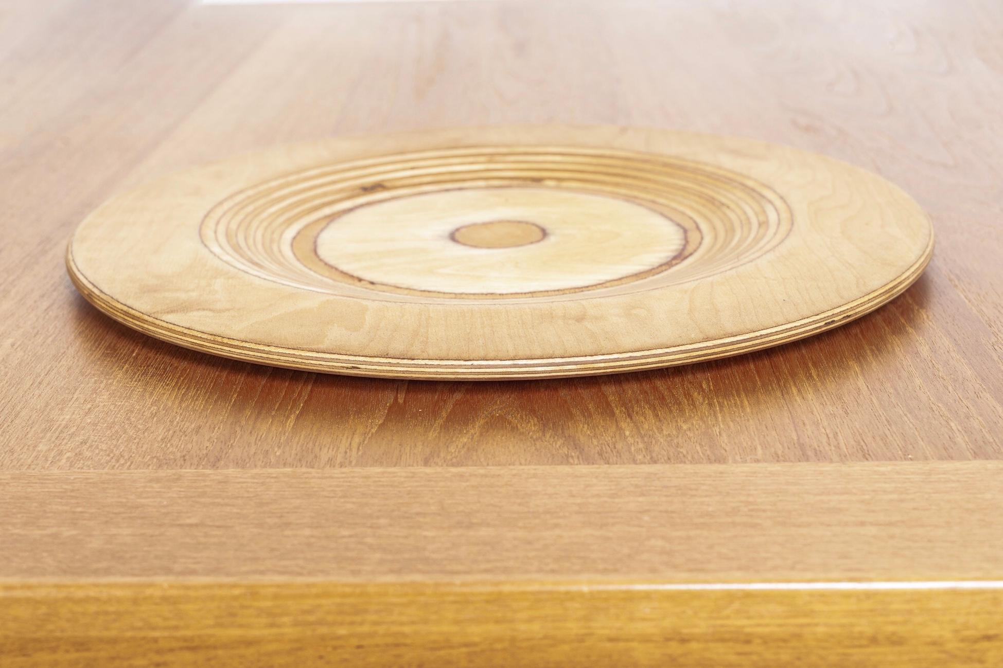 Mid-Century Modern Midcentury Finnish Modern Wooden Plate by Saarinen for Keuruu