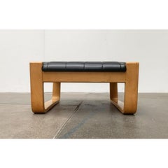 Mid-Century Pulkka Lounge Chair Stool by Ilmari Lappalainen for Asko, 1960s