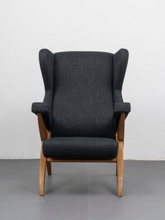Mid-Century "Fiorenza" Reupholstered Armchair by Franco Albini for Arflex