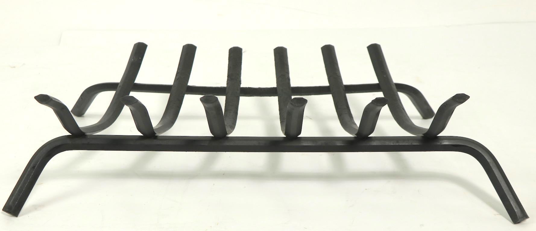 fireplace log holder insert