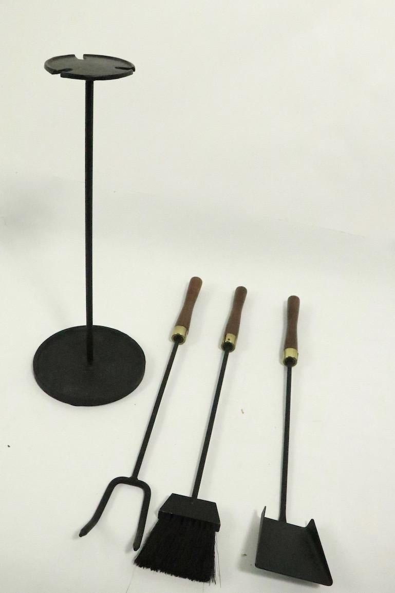 American Mid Century  Fireplace Tools Set by Seymour
