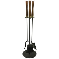 Mid Century  Fireplace Tools Set by Seymour