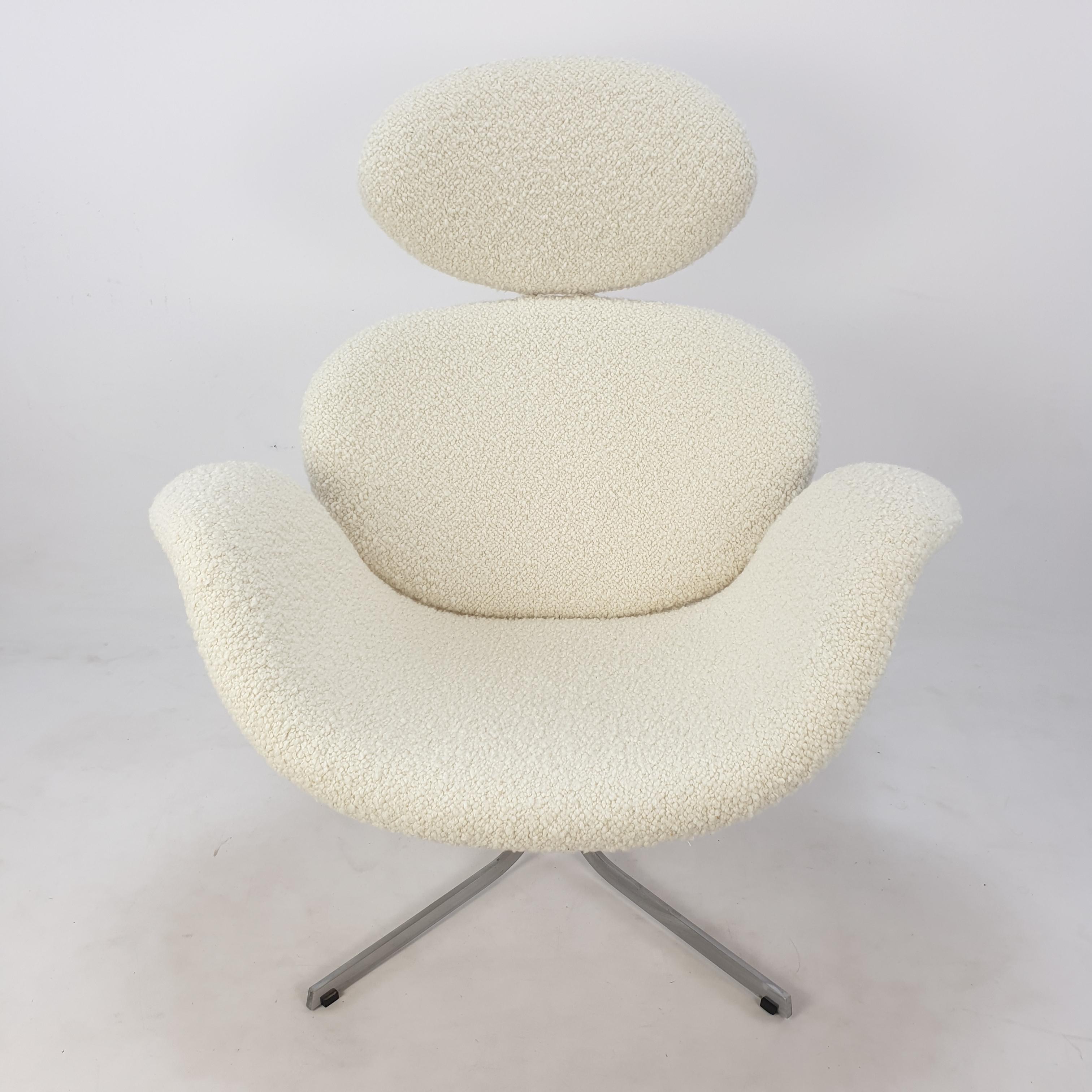 Mid-Century Modern Chaise Big Tulip de la première édition du milieu du siècle dernier par Pierre Paulin pour Artifort, 1959 en vente
