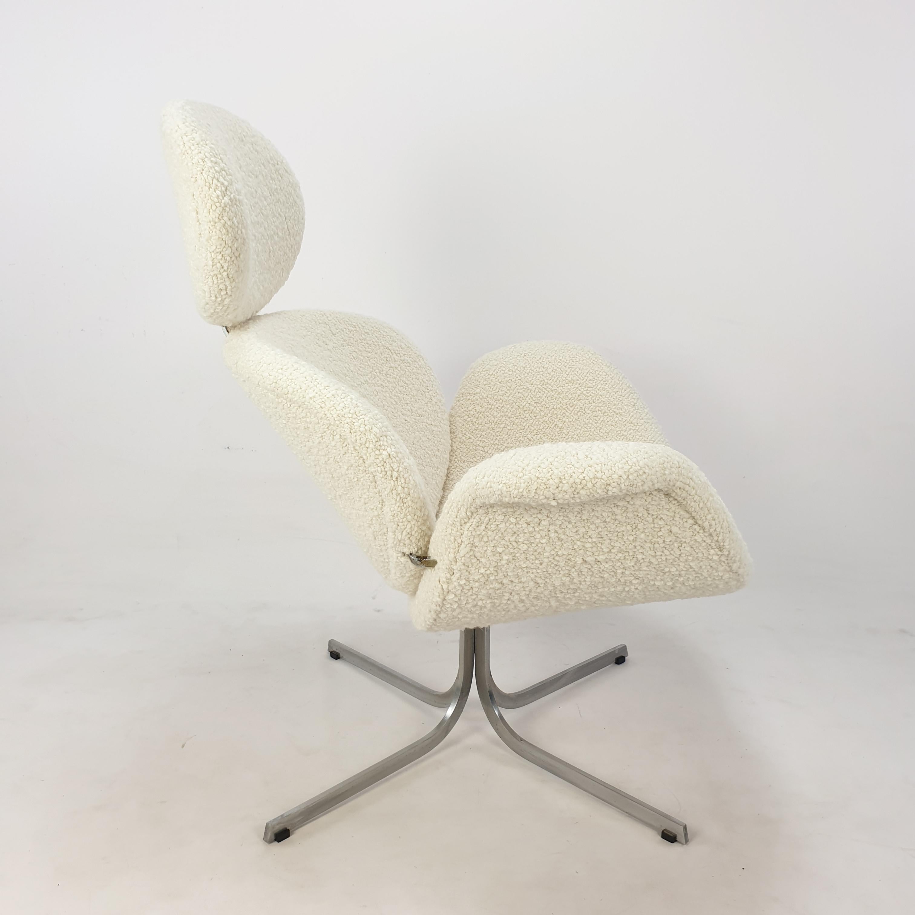 Chaise Big Tulip de la première édition du milieu du siècle dernier par Pierre Paulin pour Artifort, 1959 Excellent état - En vente à Oud Beijerland, NL