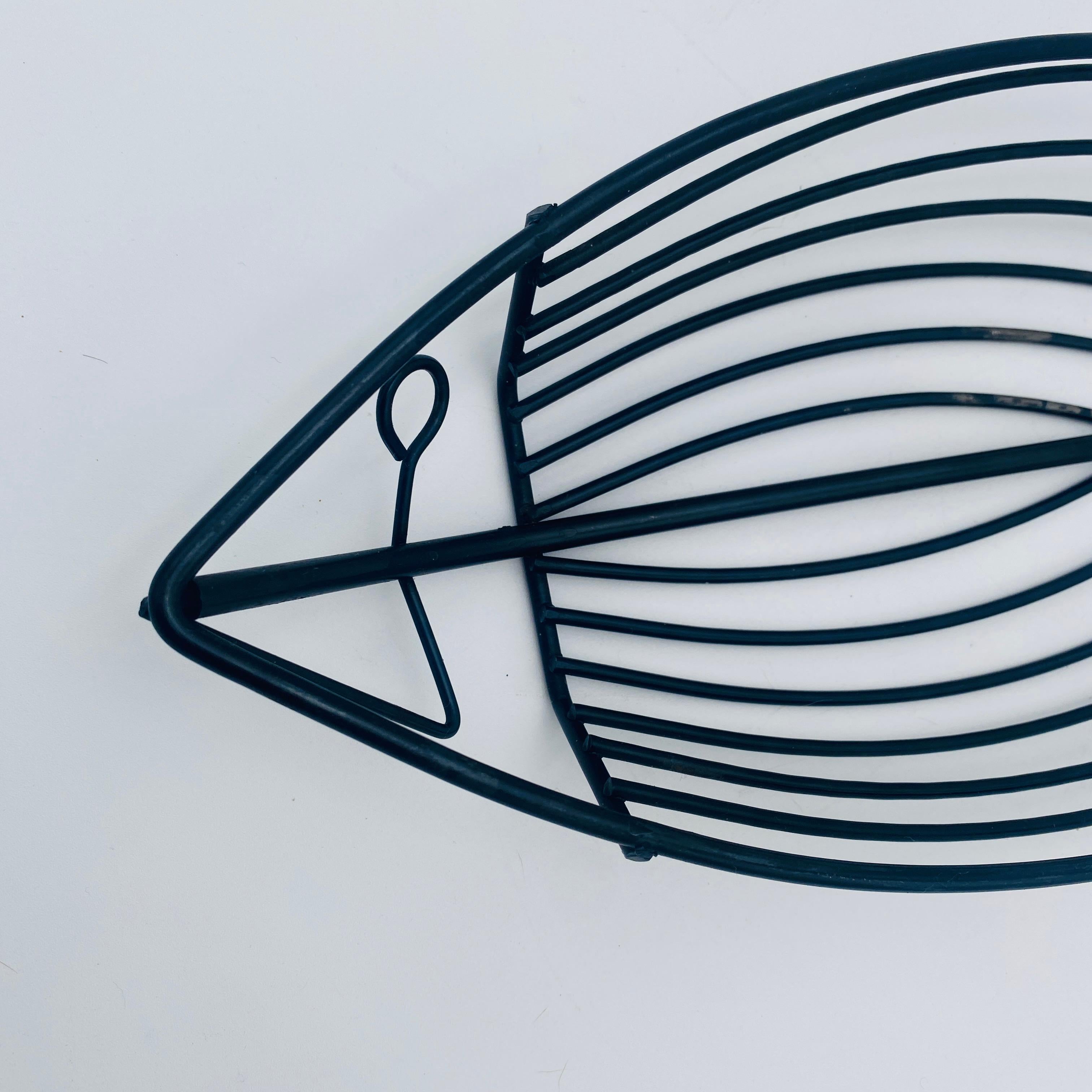 Mid-Century Modern Mid Century Fish Basket by Laurids Lønborg, Denmark 1960s For Sale