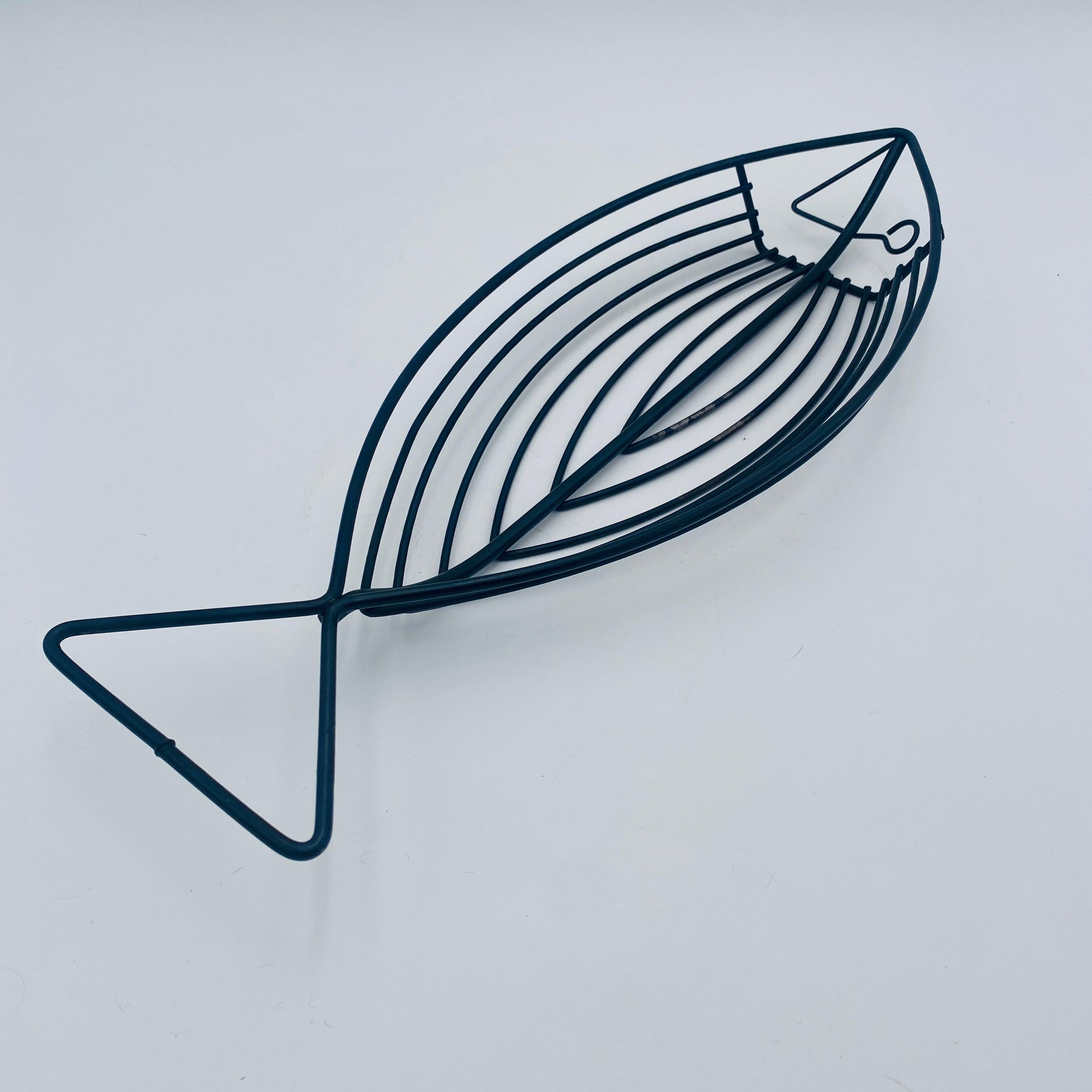 Mid Century Fish Basket by Laurids Lønborg, Denmark 1960s For Sale 1