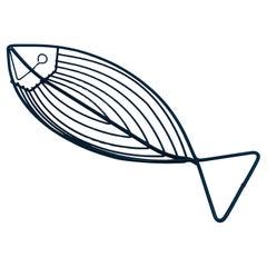 Panier à poisson du milieu du siècle par Laurids Lønborg, Danemark années 1960
