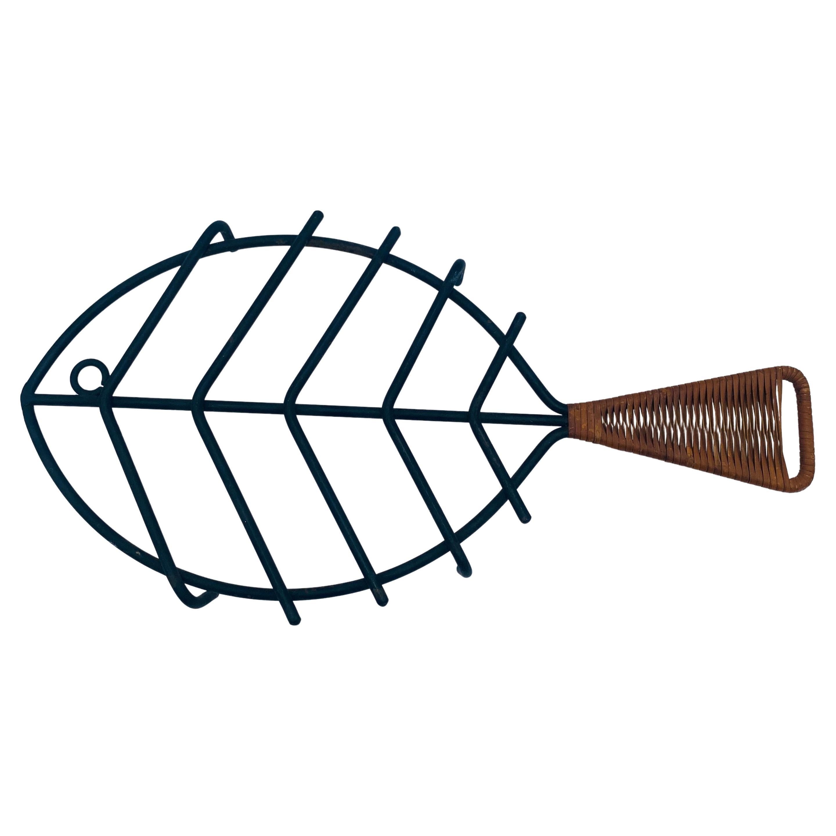 Salvamanteles de pescado de mediados de siglo de Laurids Lønborg, Dinamarca Años 60