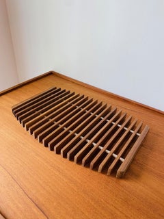 Mid Century Fishbone Trivet Tray
