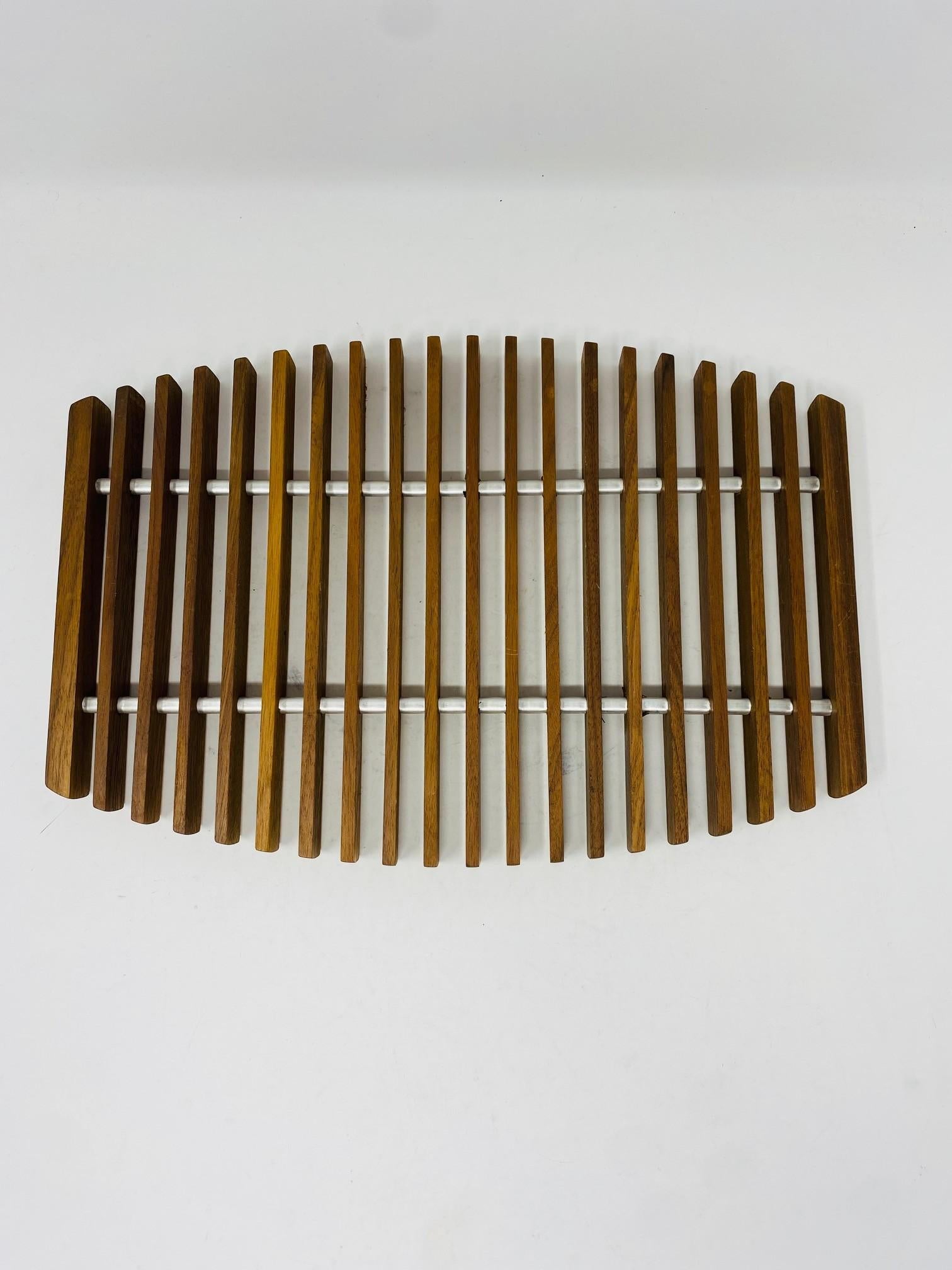 Bandeja salvamanteles Espina de Pescado Mid Century Vaciado en venta