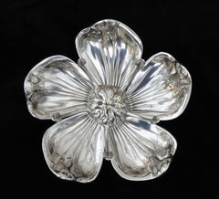 Mid Century Five Petal Flower Ashtray or Catch-all C1960s Italy