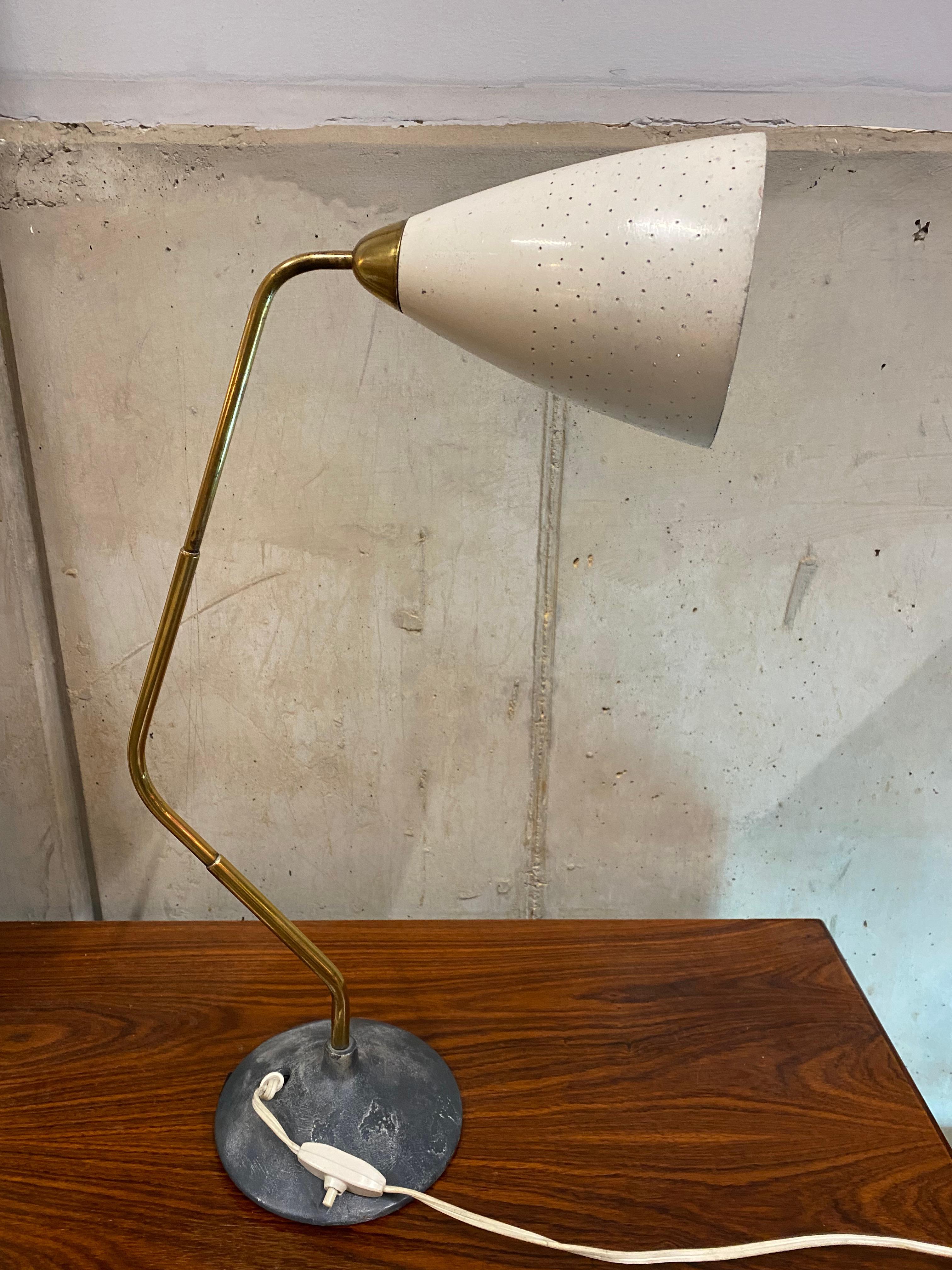 Mid-Century Flamingo Table Lamp by Karl Hagenauer 1
