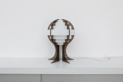 Lámpara de mesa acrílica de la Era Espacial Flemming Brylle & Preben Jacobsen, años 60