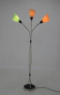 Midcentury Flexible 3-Flamming Floor Lamp, 1960s