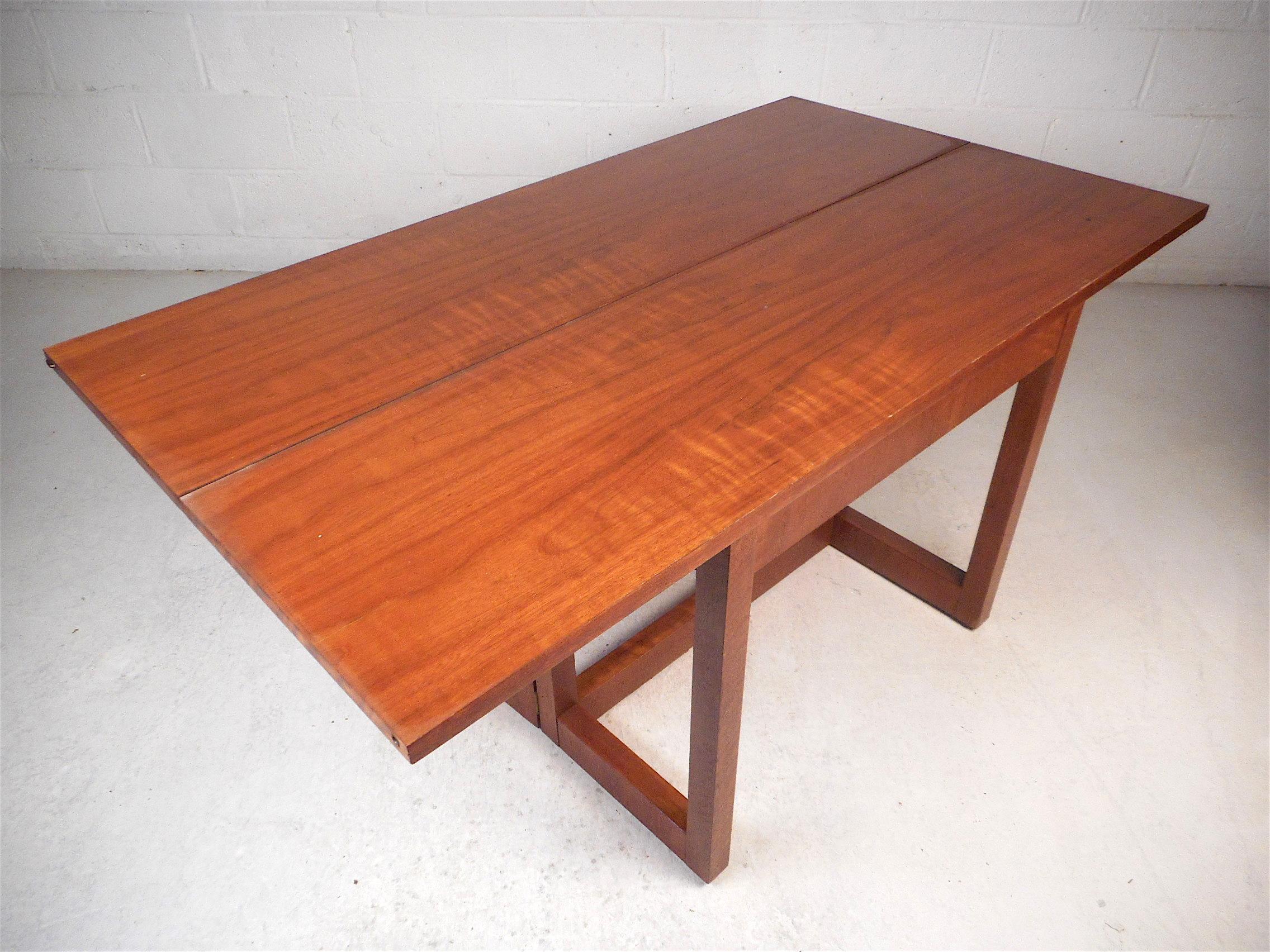 American Midcentury Flip-Top Table by Founders Furniture 