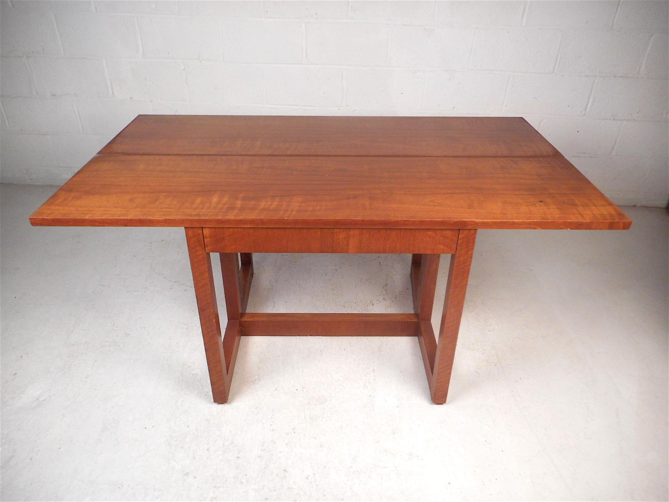 Veneer Midcentury Flip-Top Table by Founders Furniture 