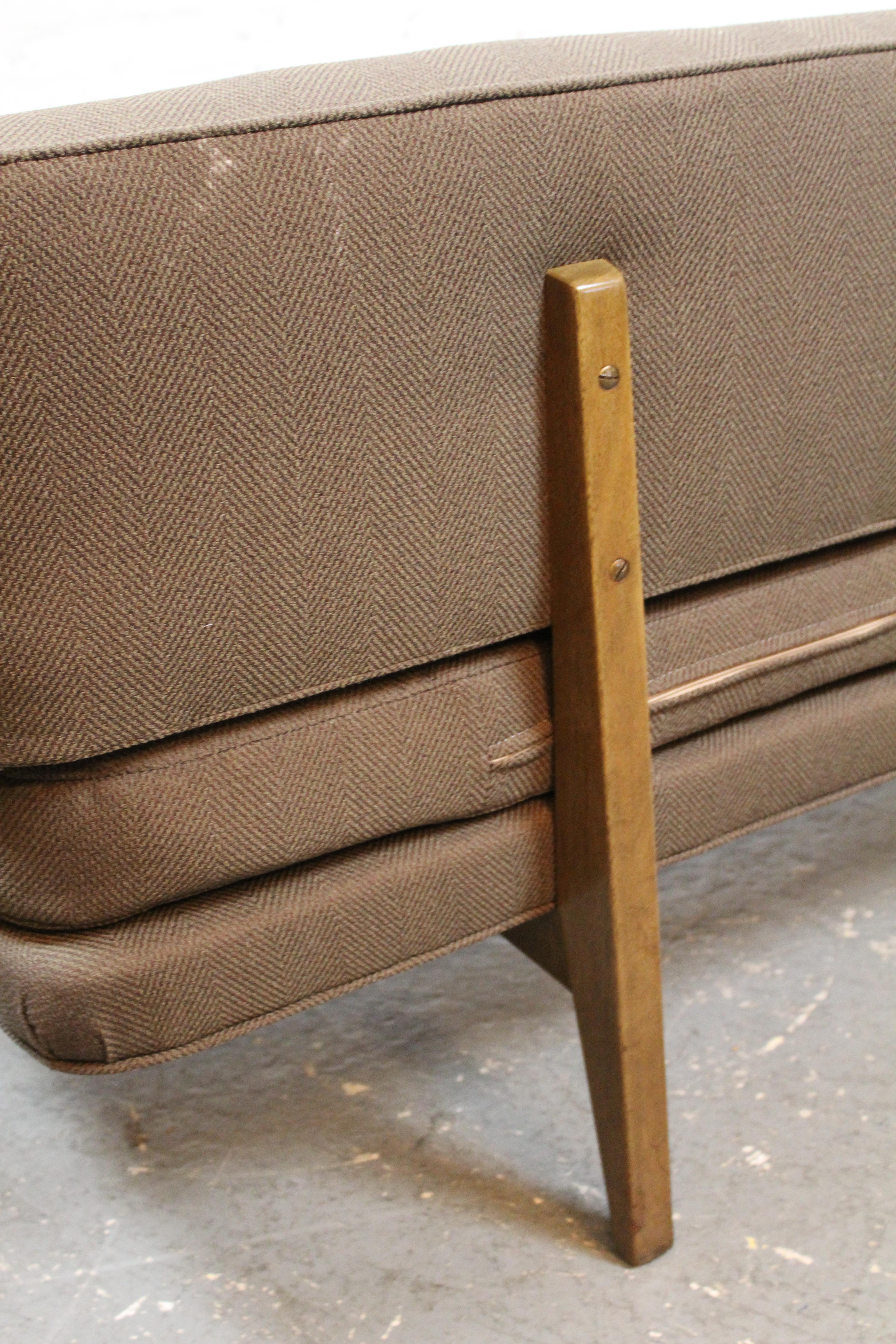 Mid-Century Floating Back Sofa by Ed Wormley for Dunbar 4