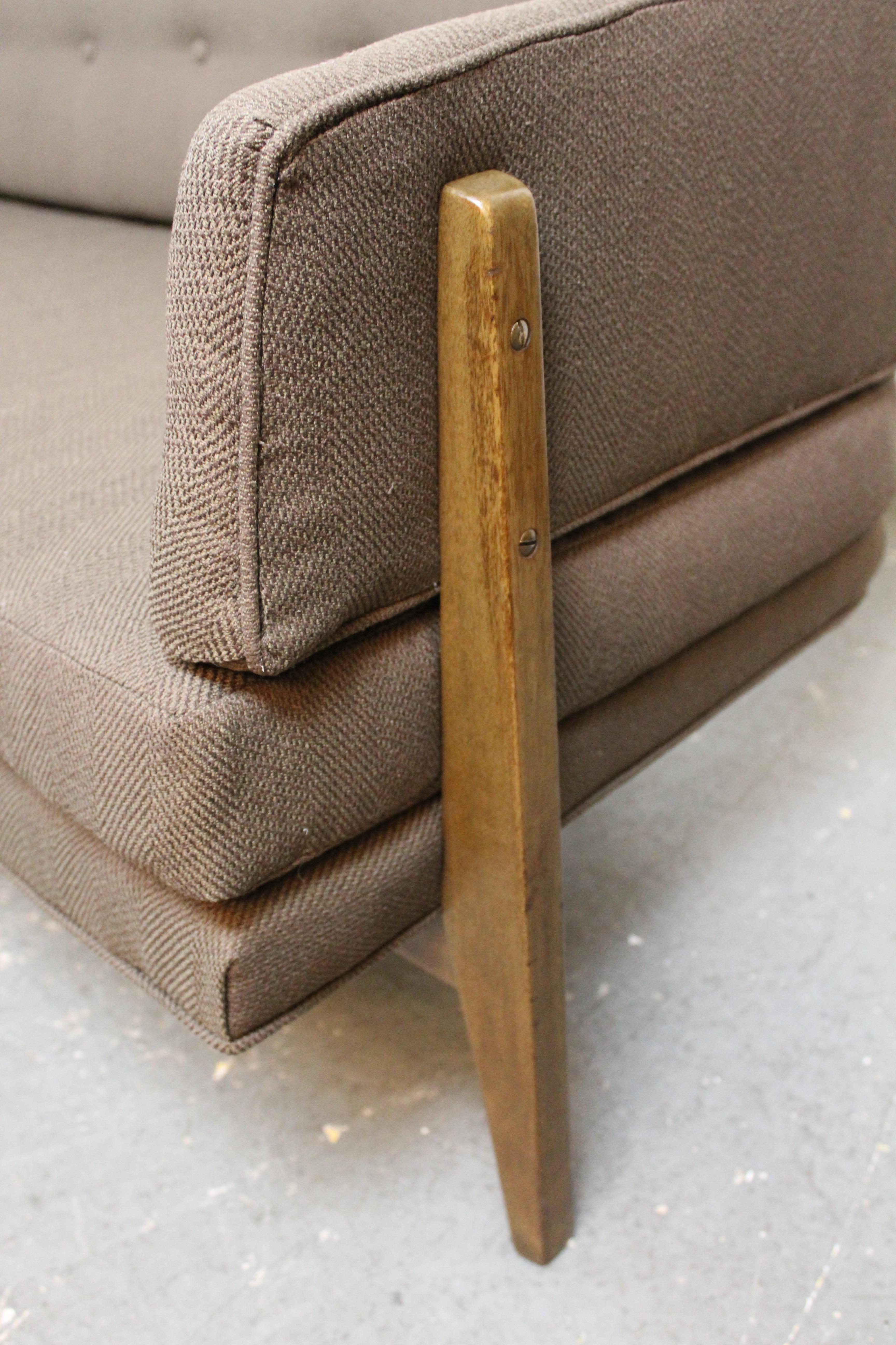 Mid-Century Floating Back Sofa by Ed Wormley for Dunbar 8