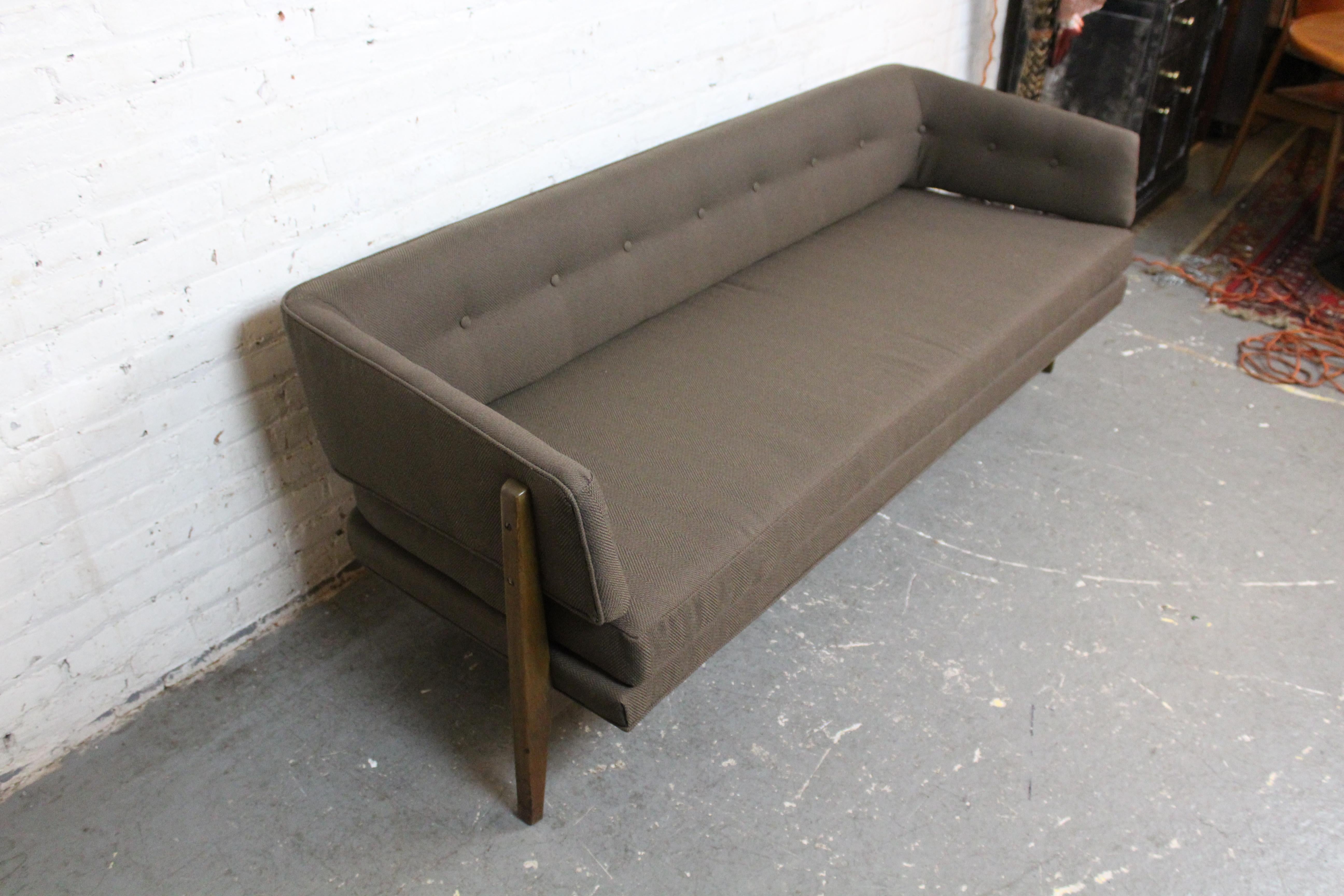 20th Century Mid-Century Floating Back Sofa by Ed Wormley for Dunbar