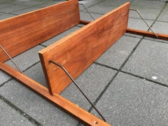 Midcentury Floating Teak Wall Unit from PS System, 1960s