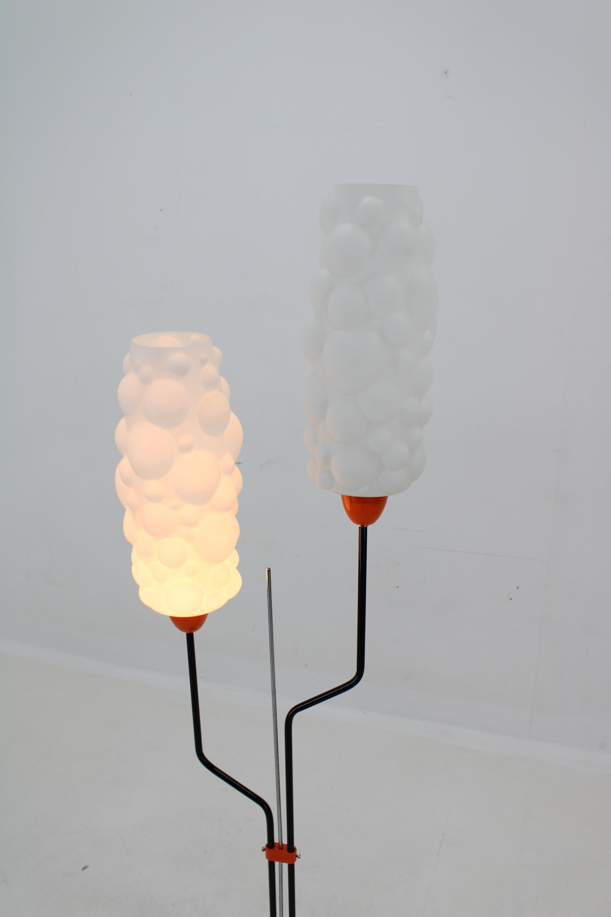Mid-Century Floor Lamp, 1960s, Restored For Sale 4