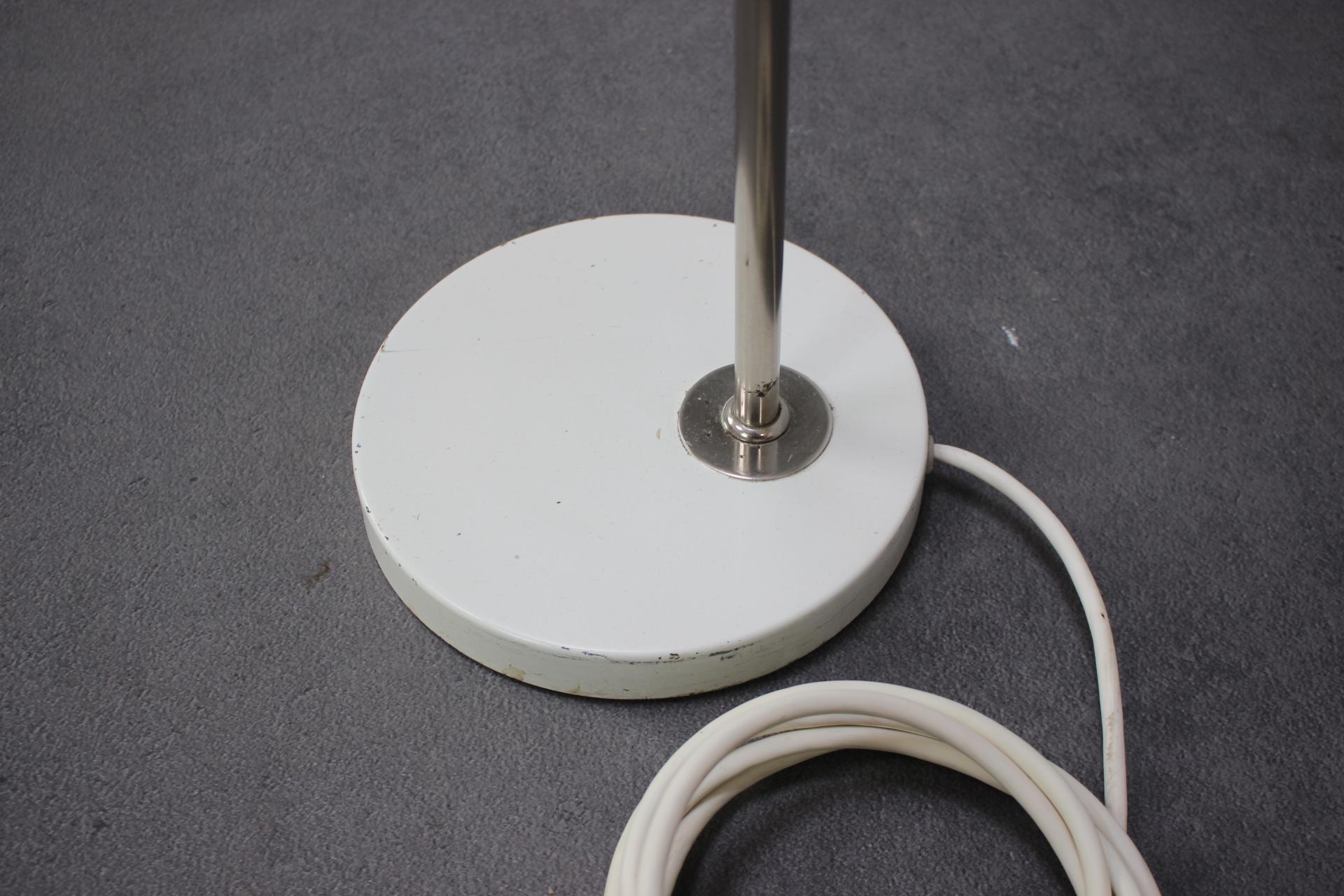 Metal Mid-Century Floor Lamp, 1970s, Czechoslovakia For Sale