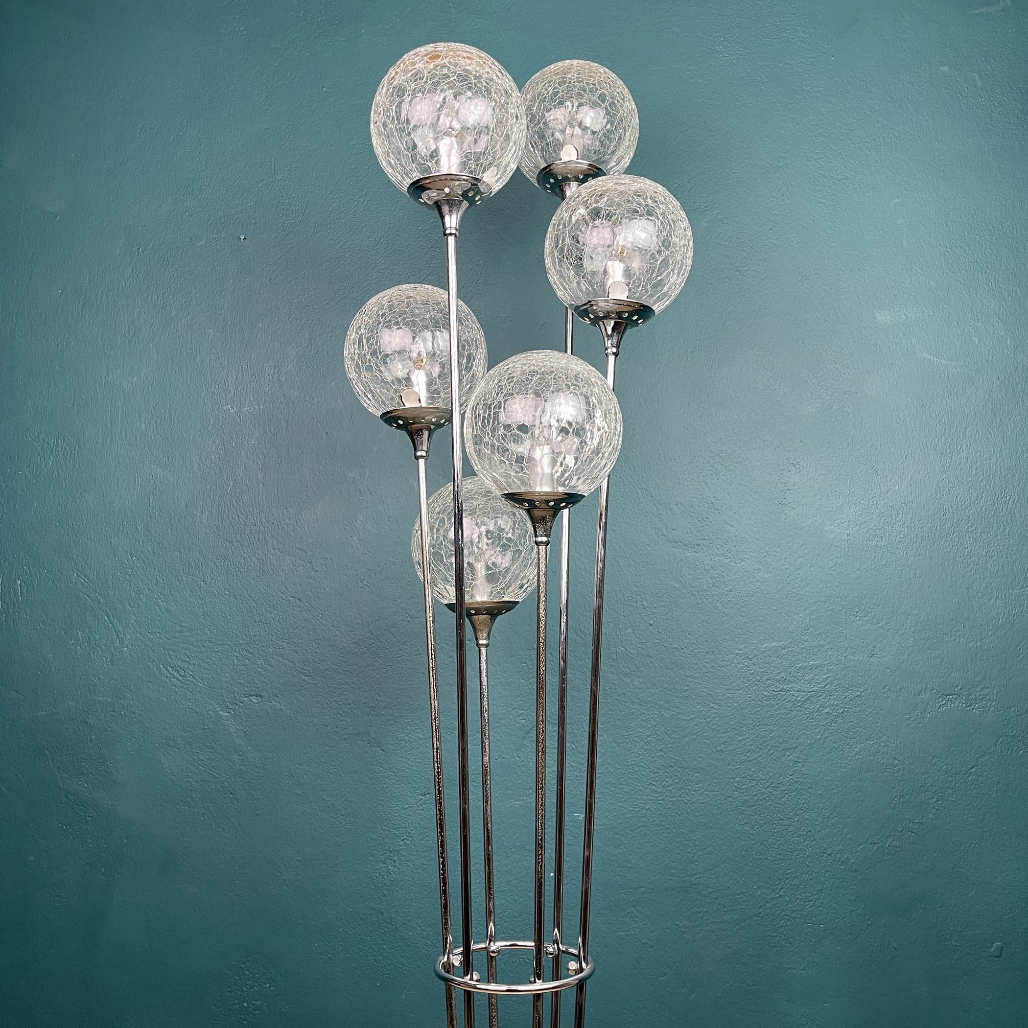 Mid-Century Modern Lampadaire du milieu du siècle Alberello de Stilnovo, Italie, années 1960 en vente