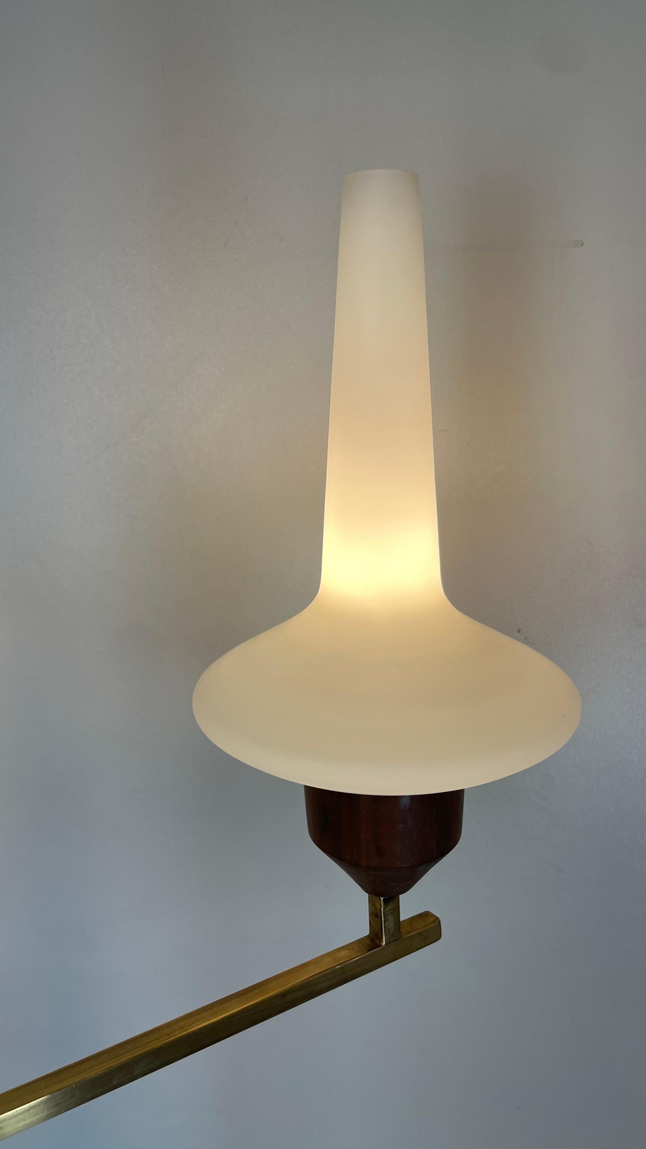 Lampadaire Mid-Century att. À Stilnovo, années 1950 en vente 1
