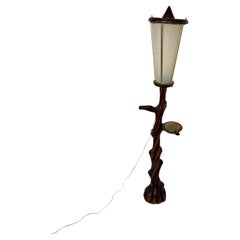 Lampada da terra di metà secolo attribuita ad Aldo Tura, anni '50