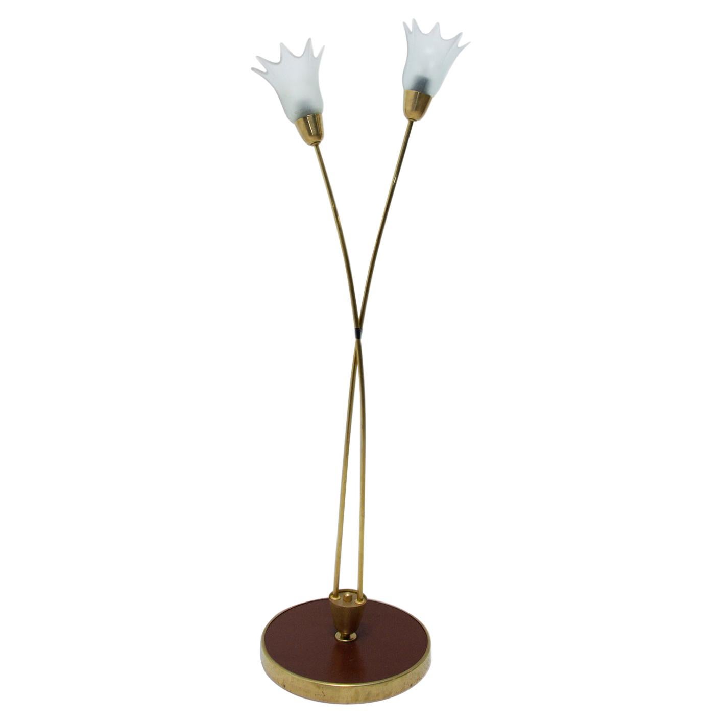 Mid Century Floor Lamp, Brussels Period, 1960´s For Sale
