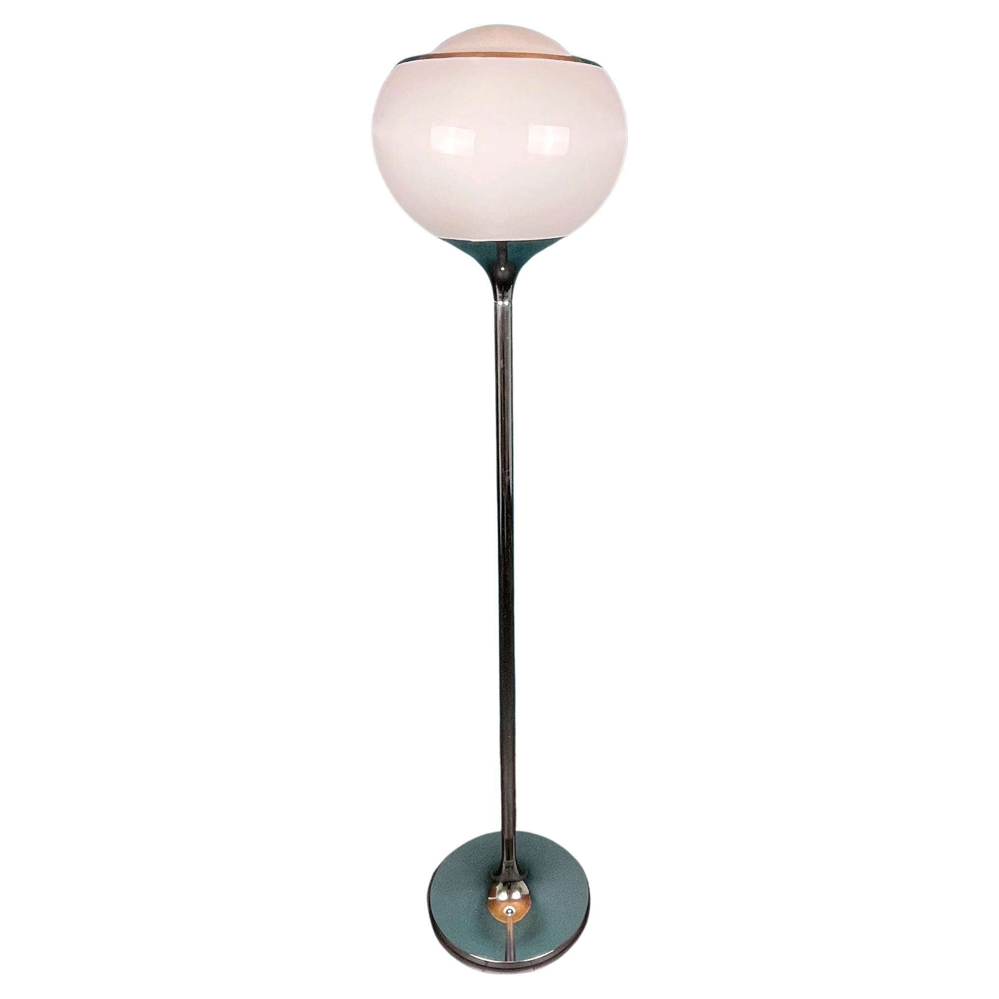Mid-Century Floor Lamp Bud Meblo by Luigi Massoni for Harvey Guzzini Italy 1960s For Sale