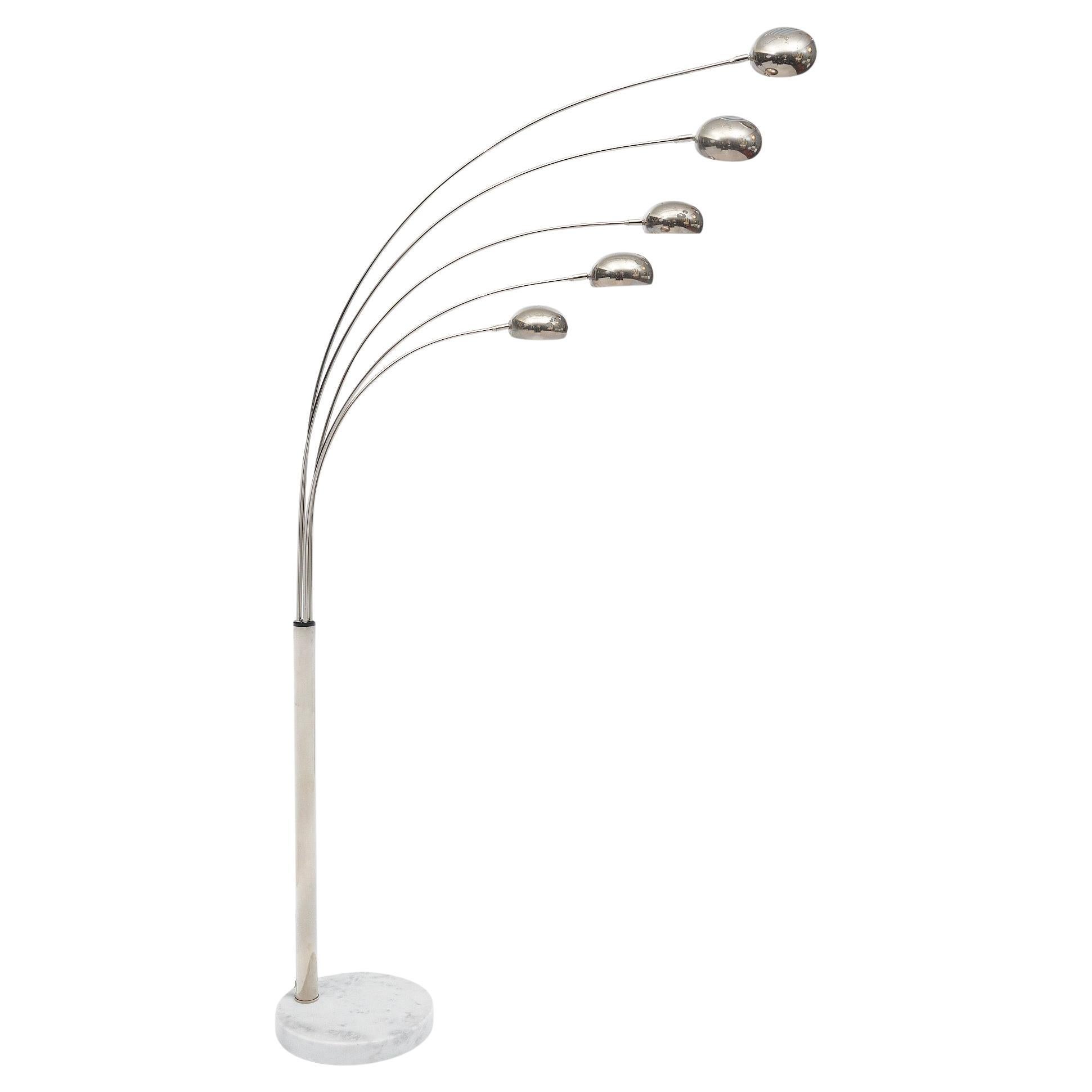 Lampada da terra di metà secolo di Christian Koban per DOM in vendita