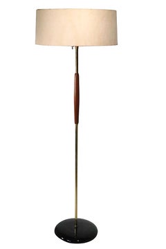 Mid Century Floor Lamp by Gerald Thurston for Lightolier