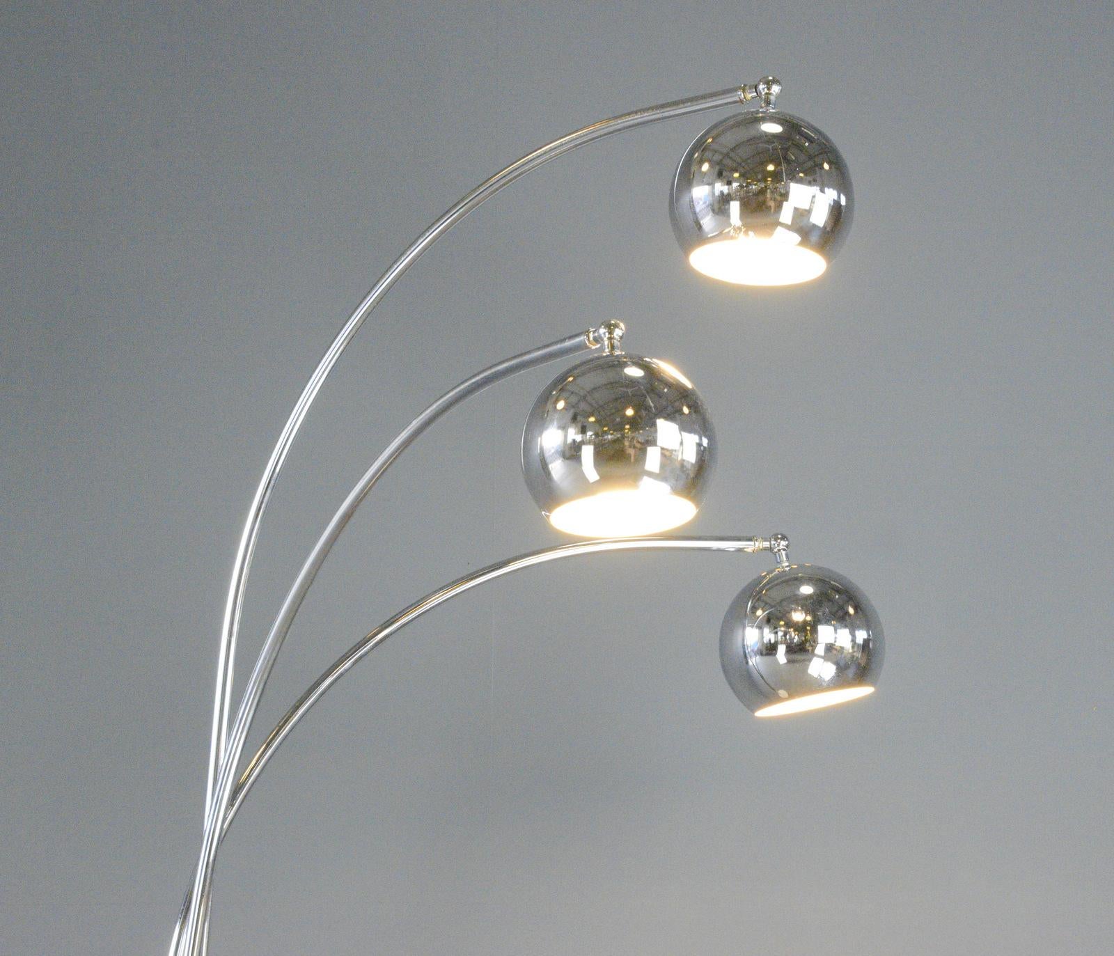 Mid Century Floor Lamp By Goffredo Reggiani Circa 1970s For Sale 2