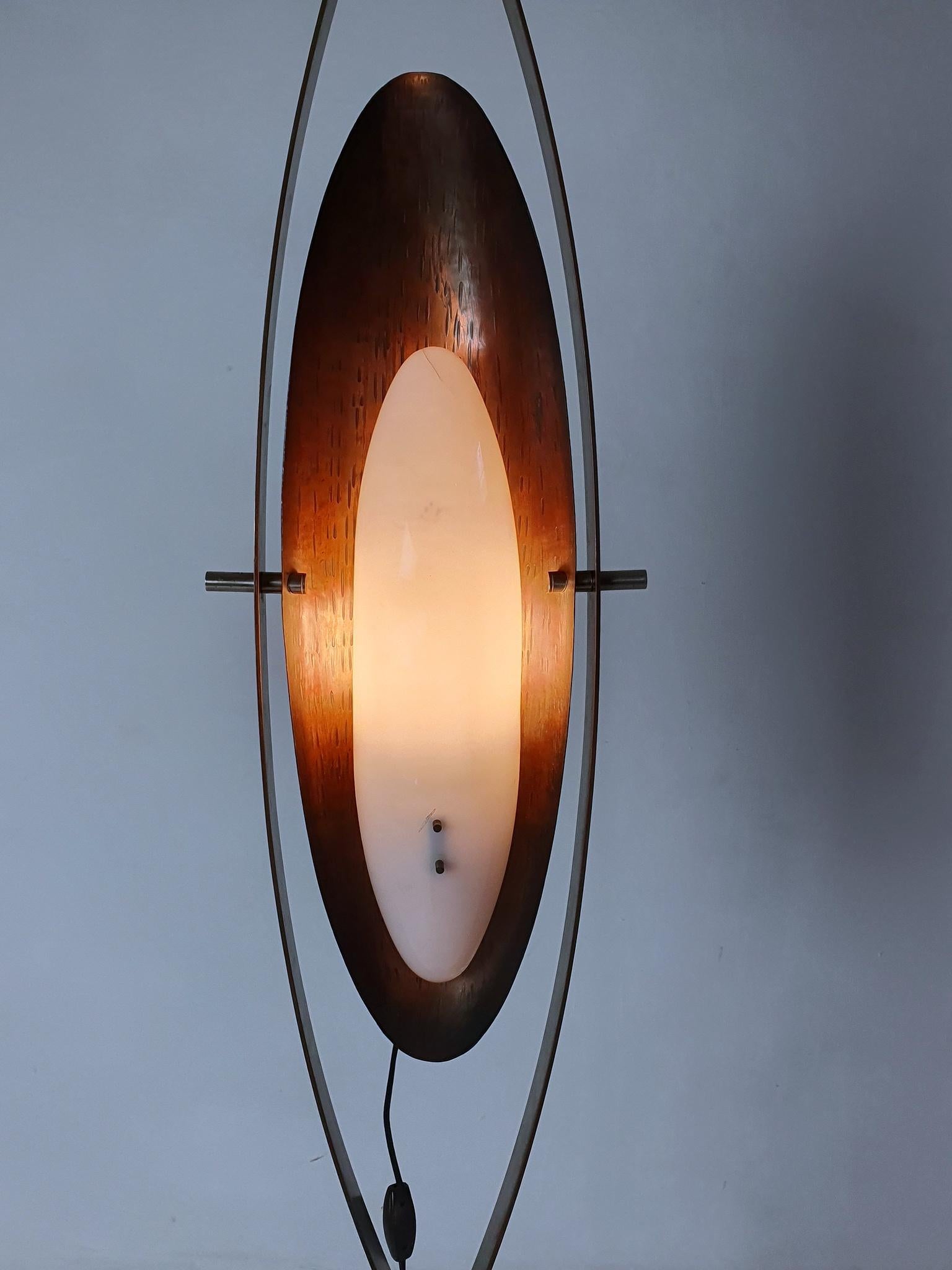 Mid Century Floor Lamp by Goffredo Reggiani Italy 3