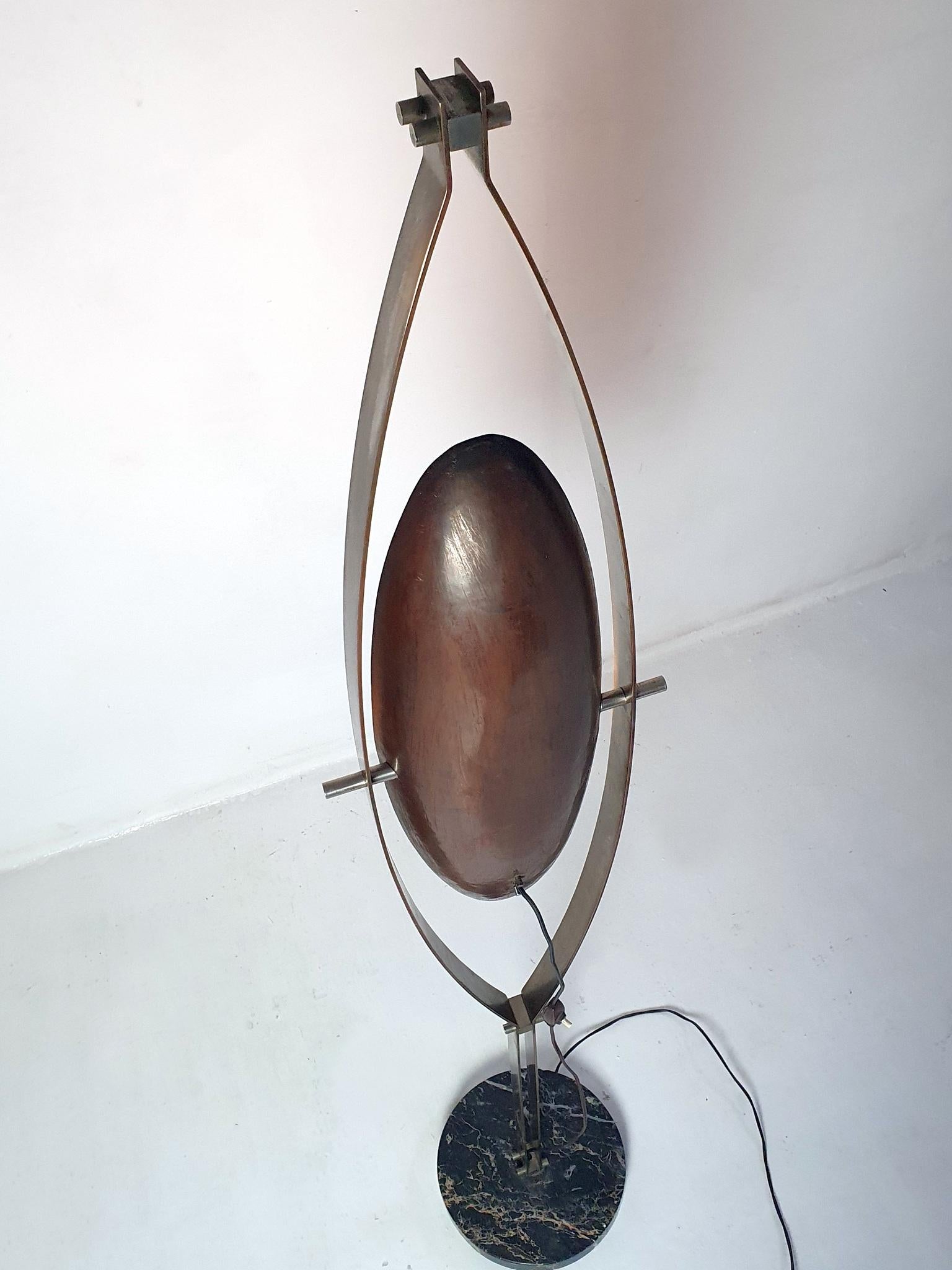 Mid Century Floor Lamp by Goffredo Reggiani Italy 1