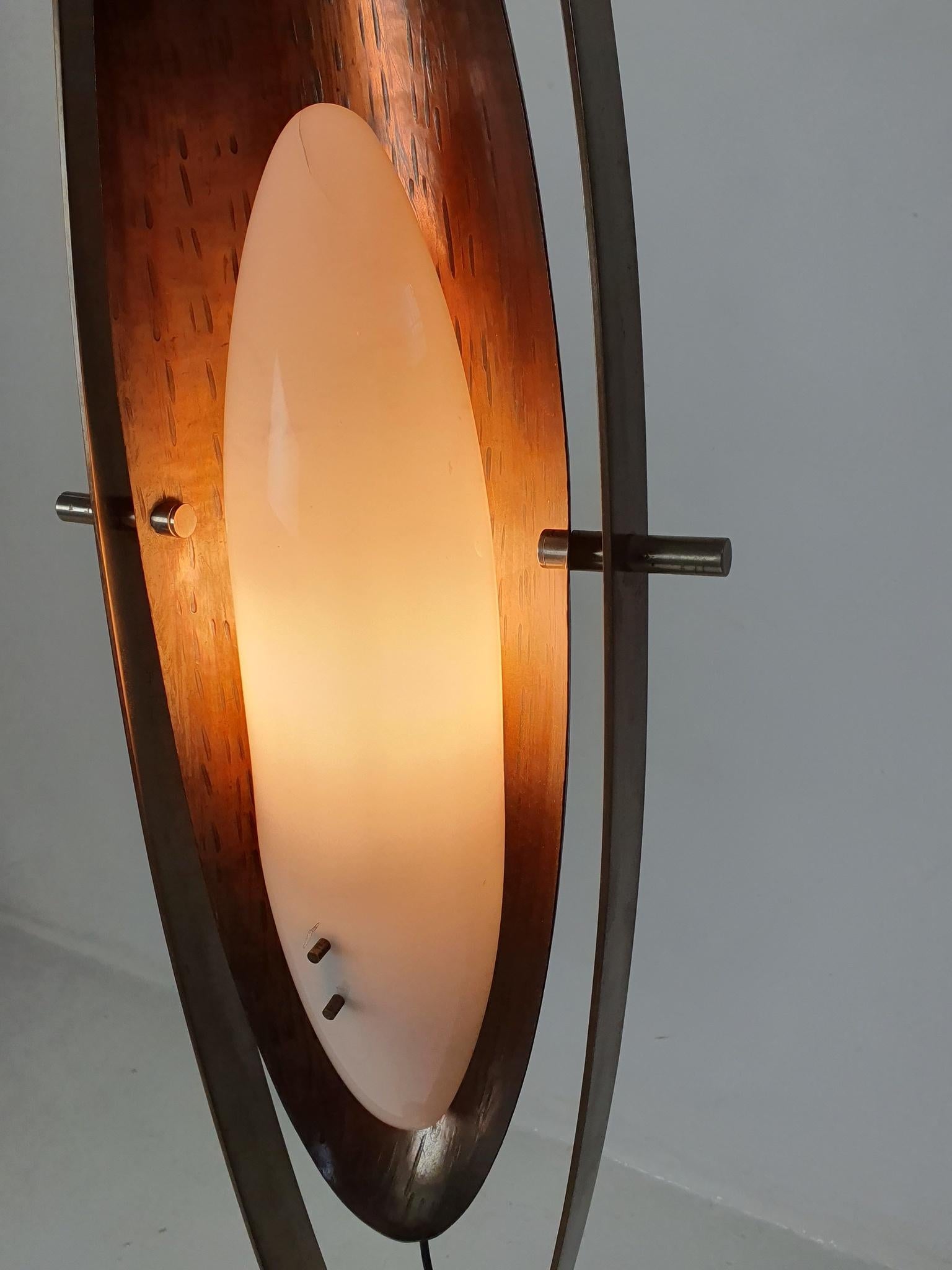 Mid Century Floor Lamp by Goffredo Reggiani Italy 2