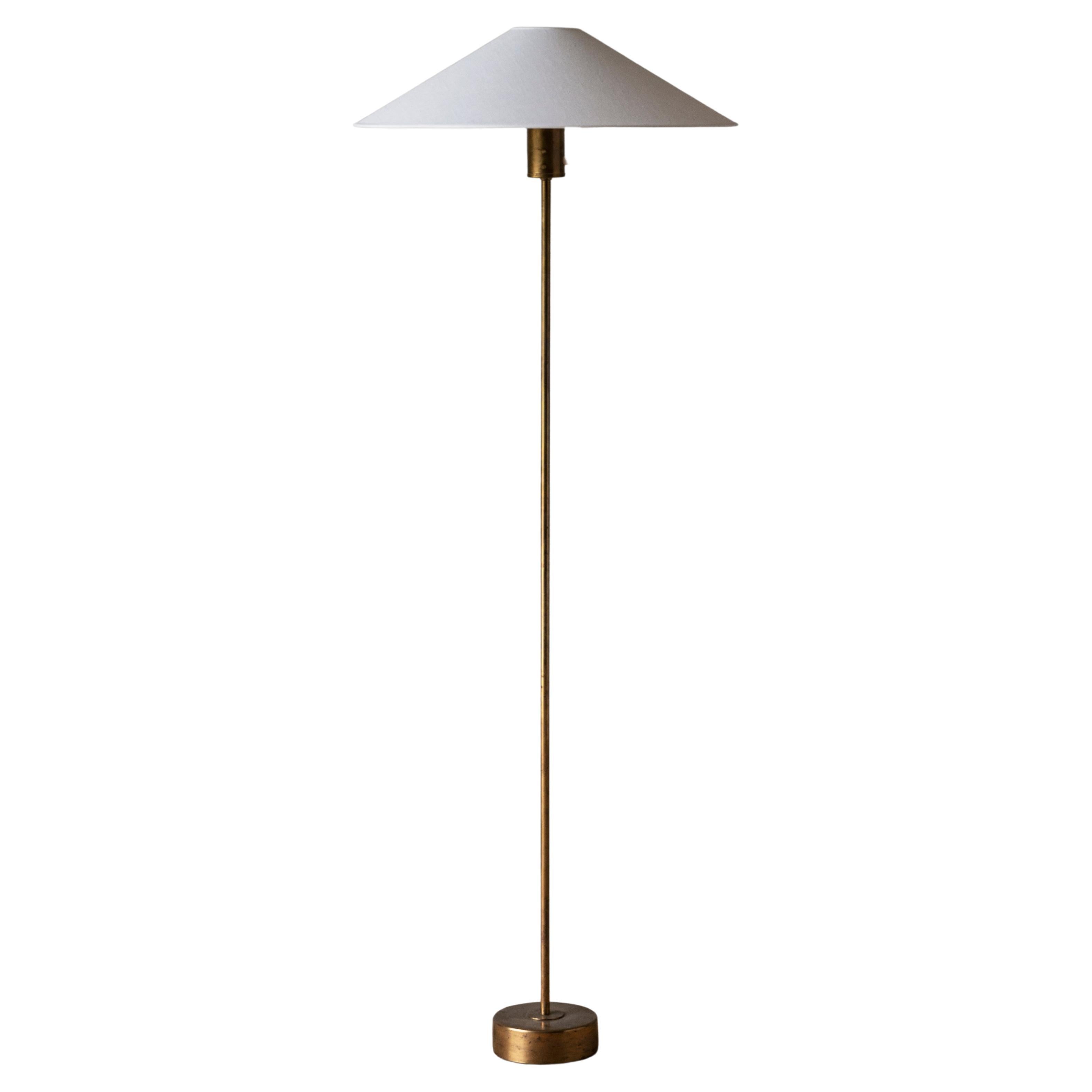Mid Century Floor Lamp by Hans Bergström for Ateljé Lyktan 1940/50s For Sale