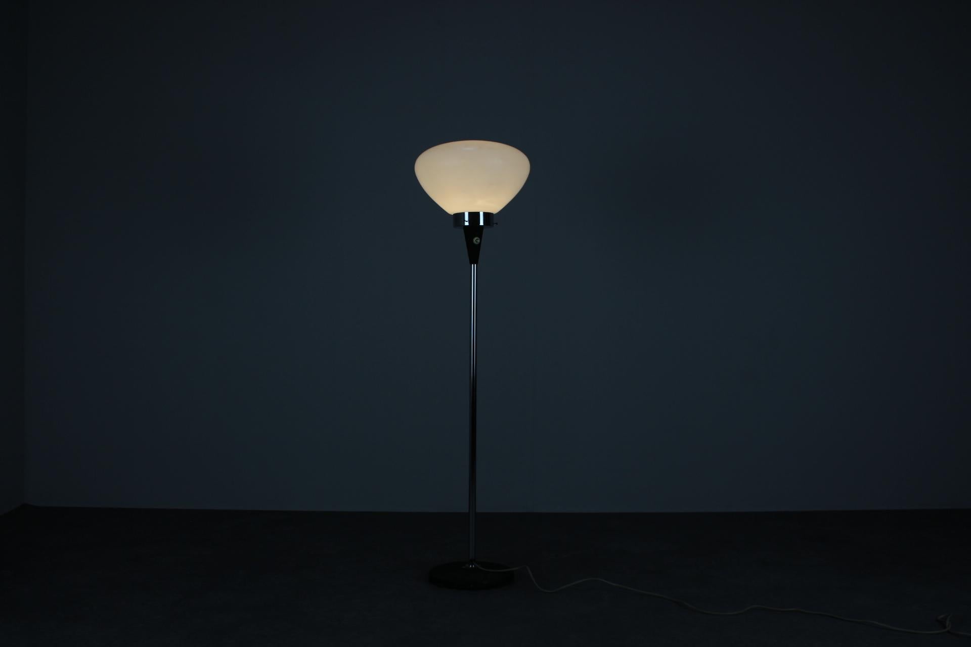 Lampada da terra di metà secolo di J. Bejvl, Cecoslovacchia, anni '60 in vendita 5