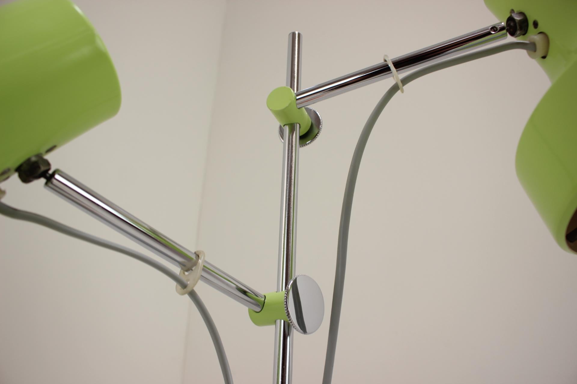 Stehlampe aus der Mitte des Jahrhunderts von Josef Hurka für Napako, 1960er Jahre, Tschechoslowakei im Angebot 6