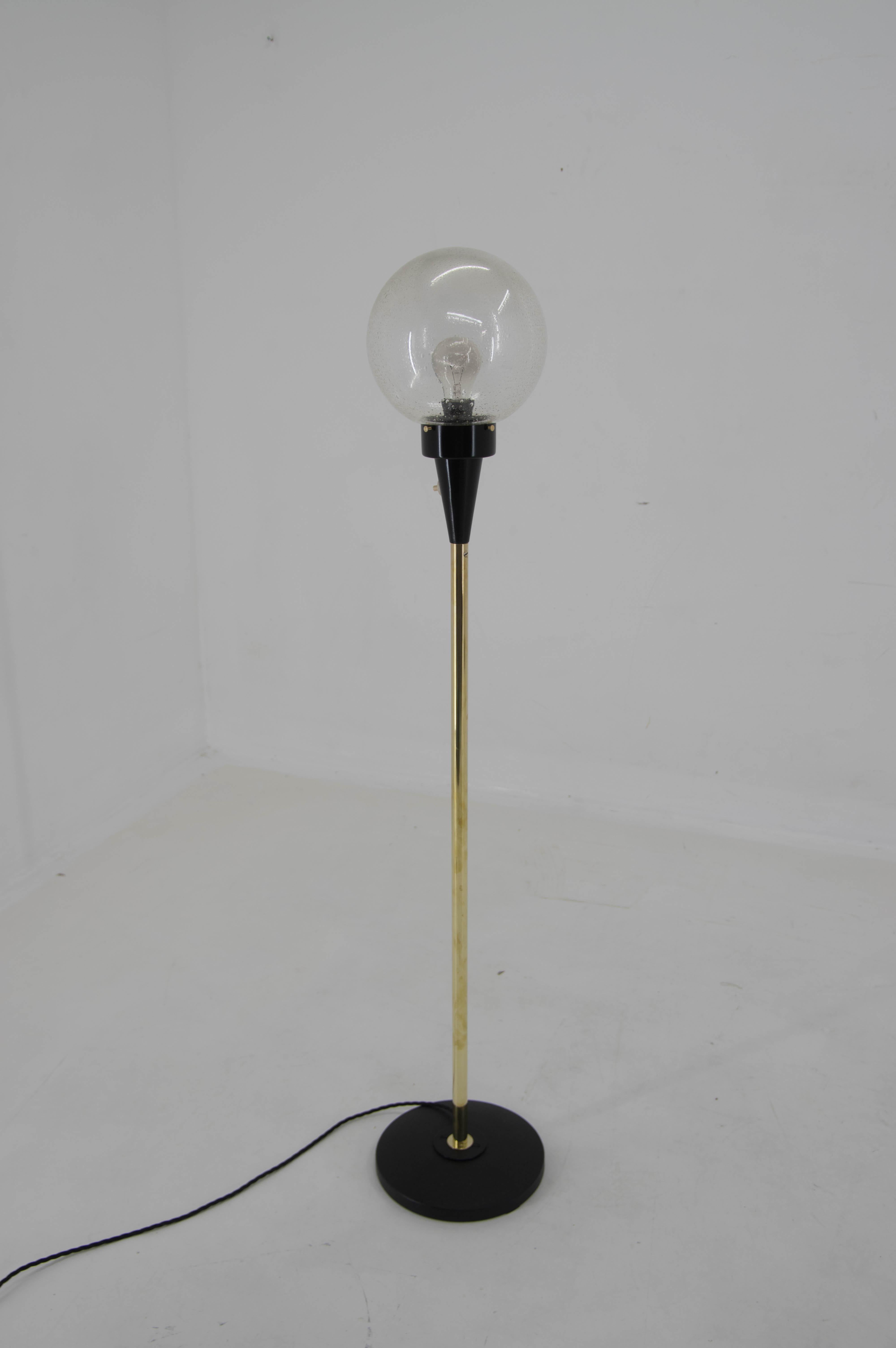 Midcentury Floor Lamp by Kamenicky Senov, 1970s For Sale 3