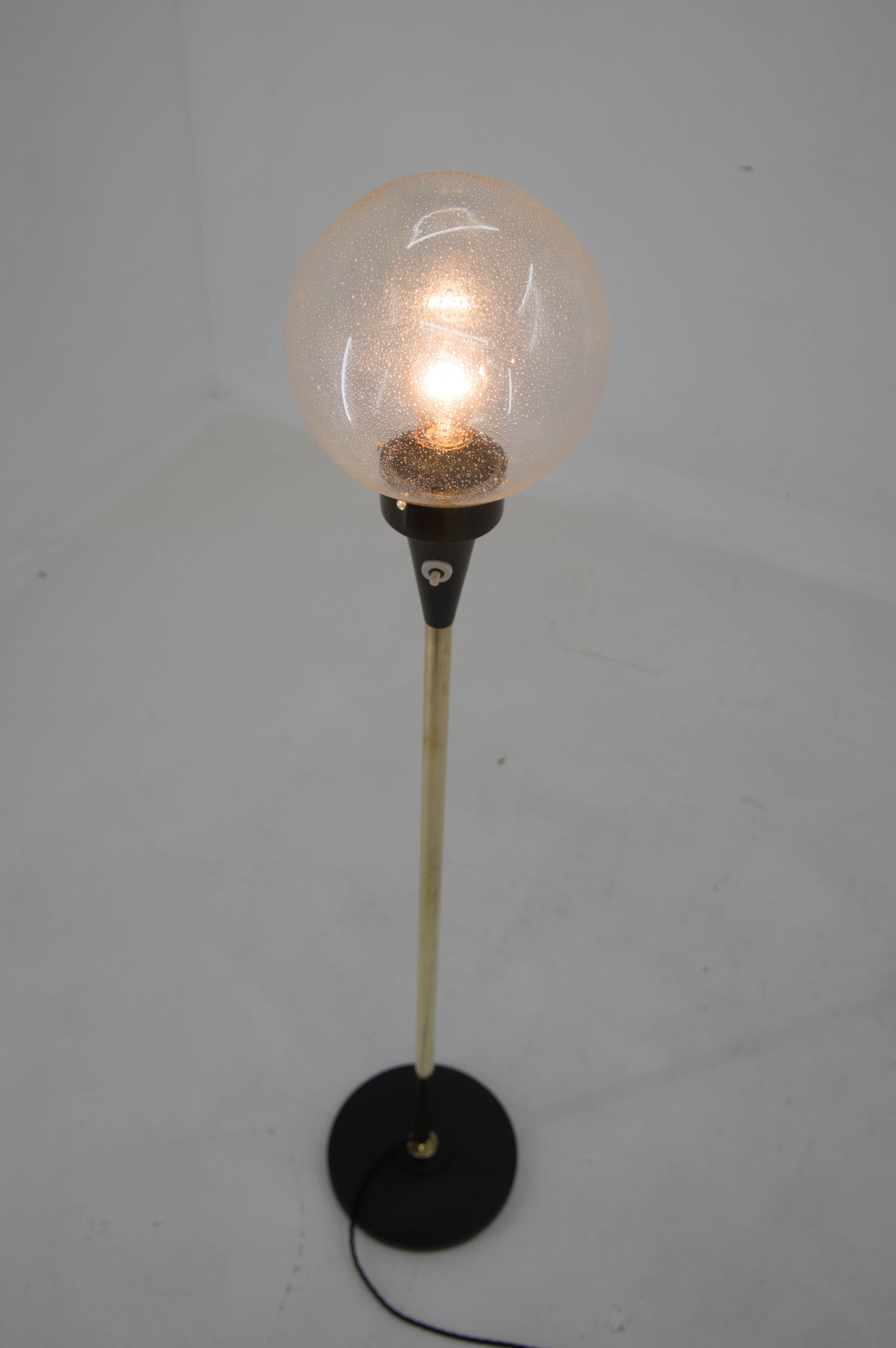 Midcentury Floor Lamp by Kamenicky Senov, 1970s For Sale 2