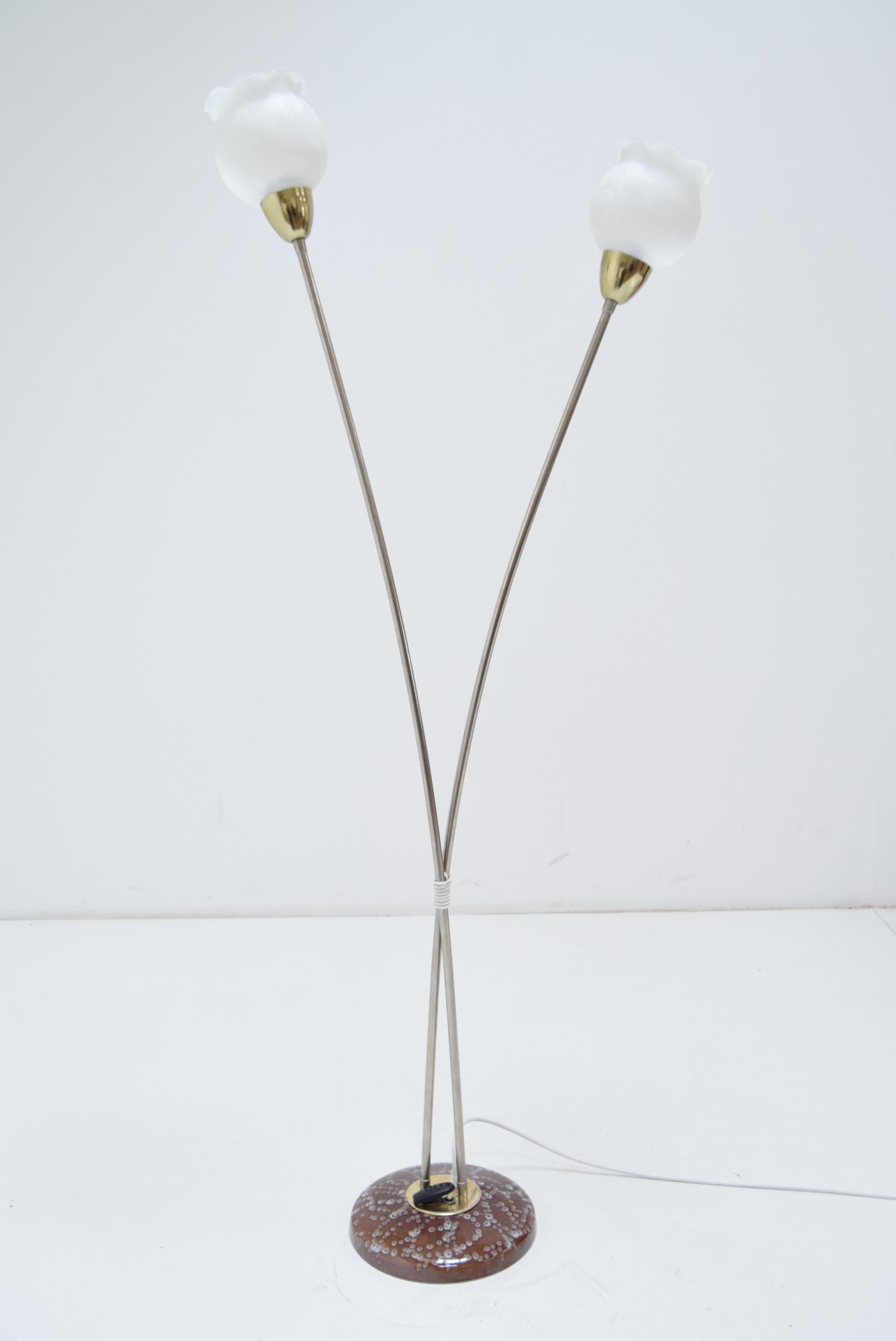 Mid-Century Floor Lamp by Kamenicky Senov, 1960’s In Good Condition For Sale In Praha, CZ