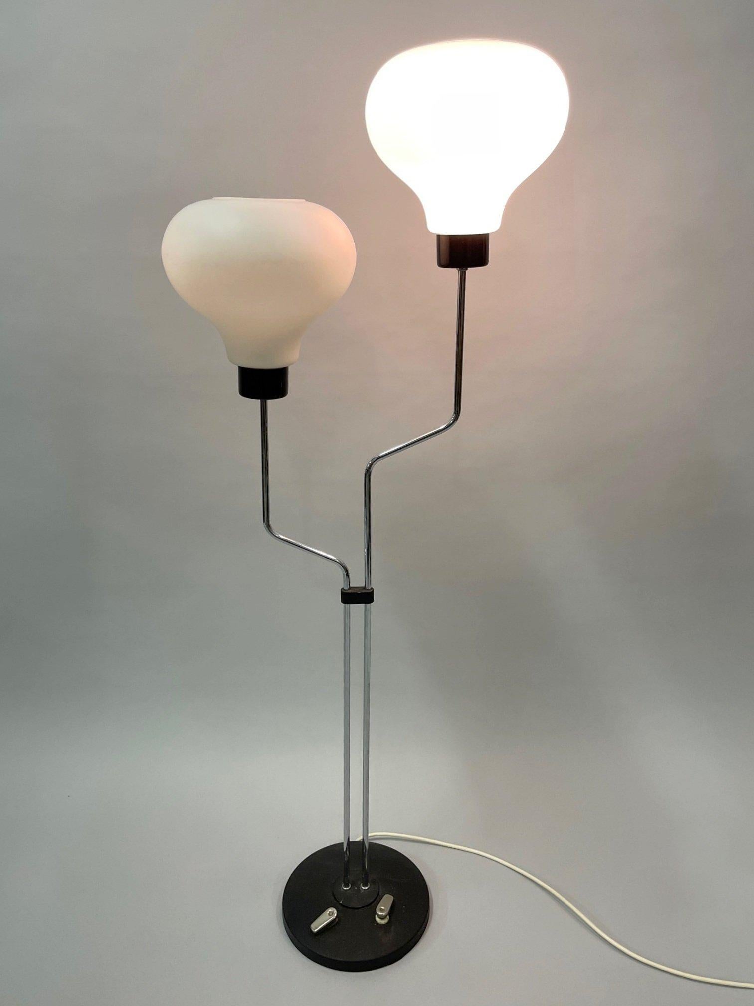 Czech Mid Century Floor Lamp by Lidokov, 1960's